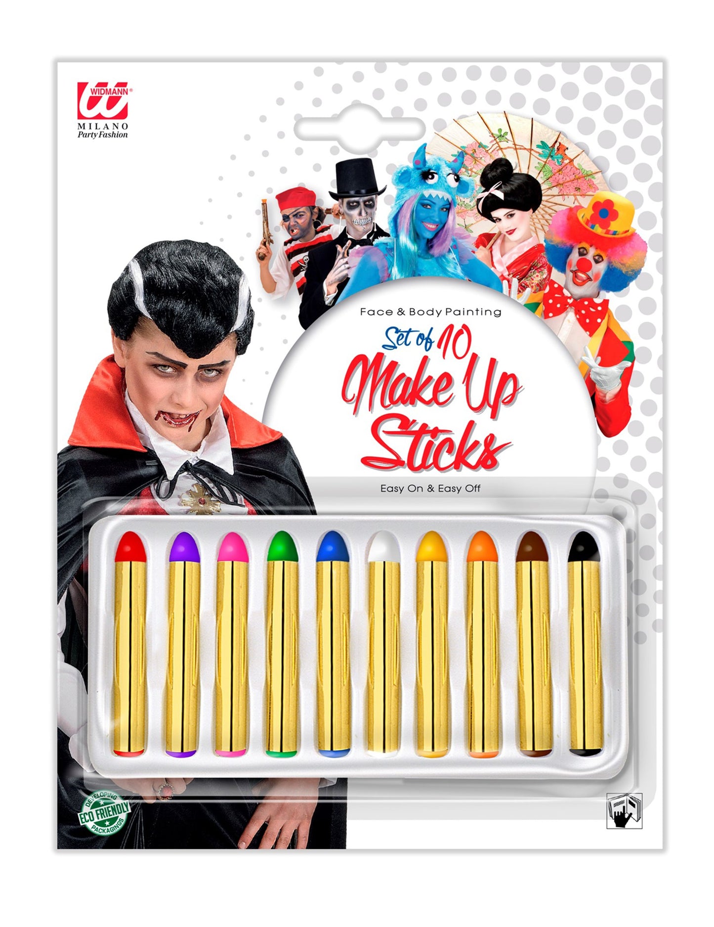 10 večbarvnih svinčnikov za ličenje