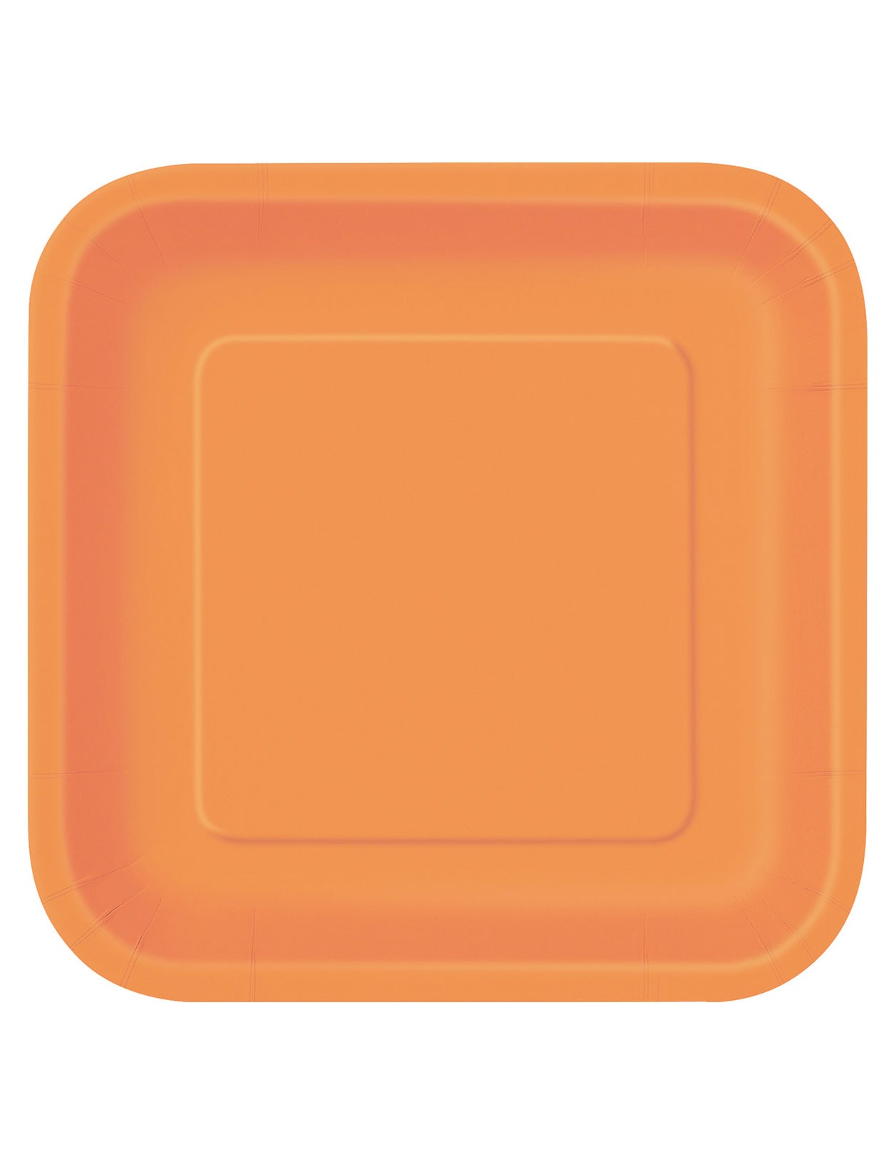 14 kvadratnih škatel v oranžnem kartonu 22 cm