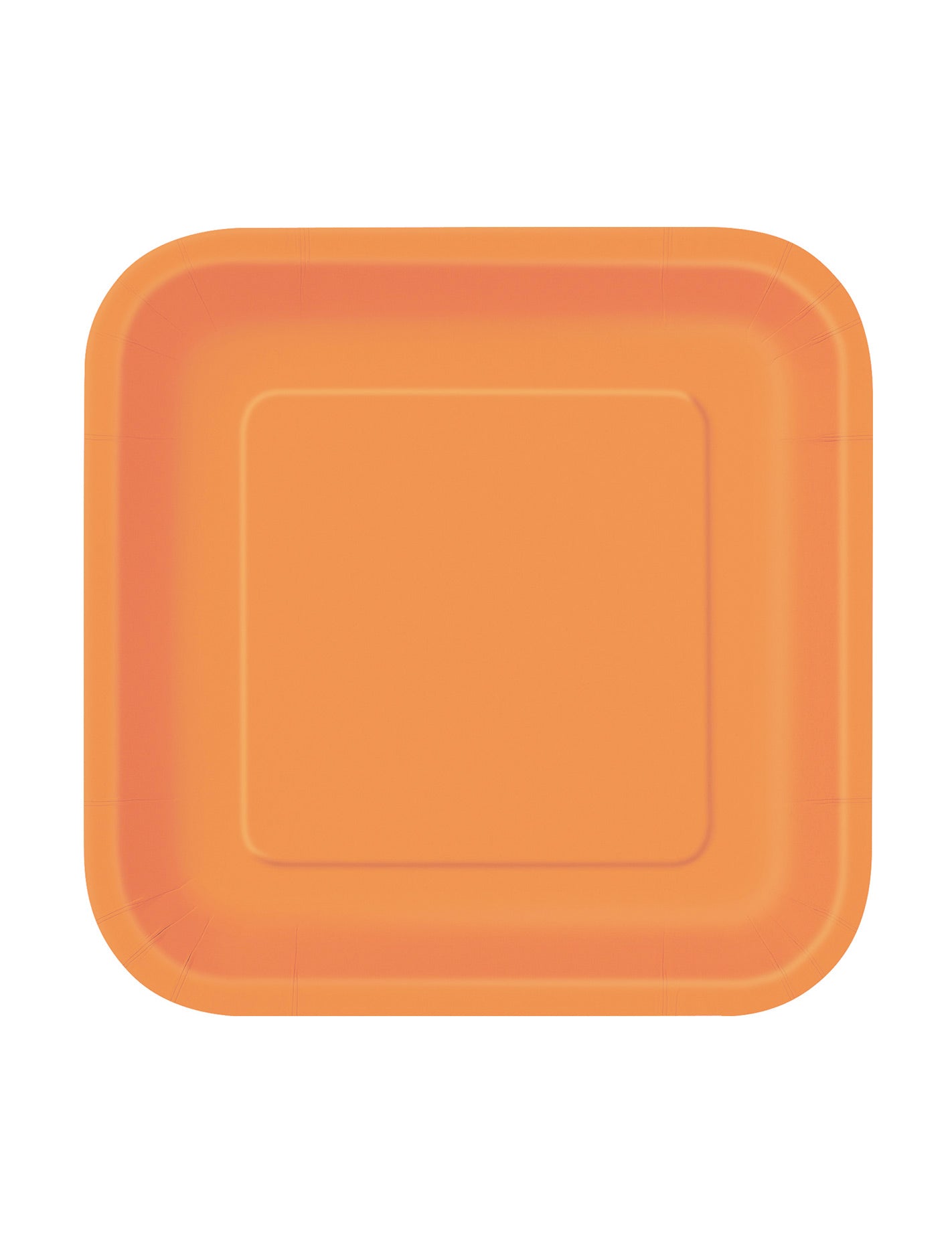 16 majhnih kvadratov v oranžnem kartonu 18 cm