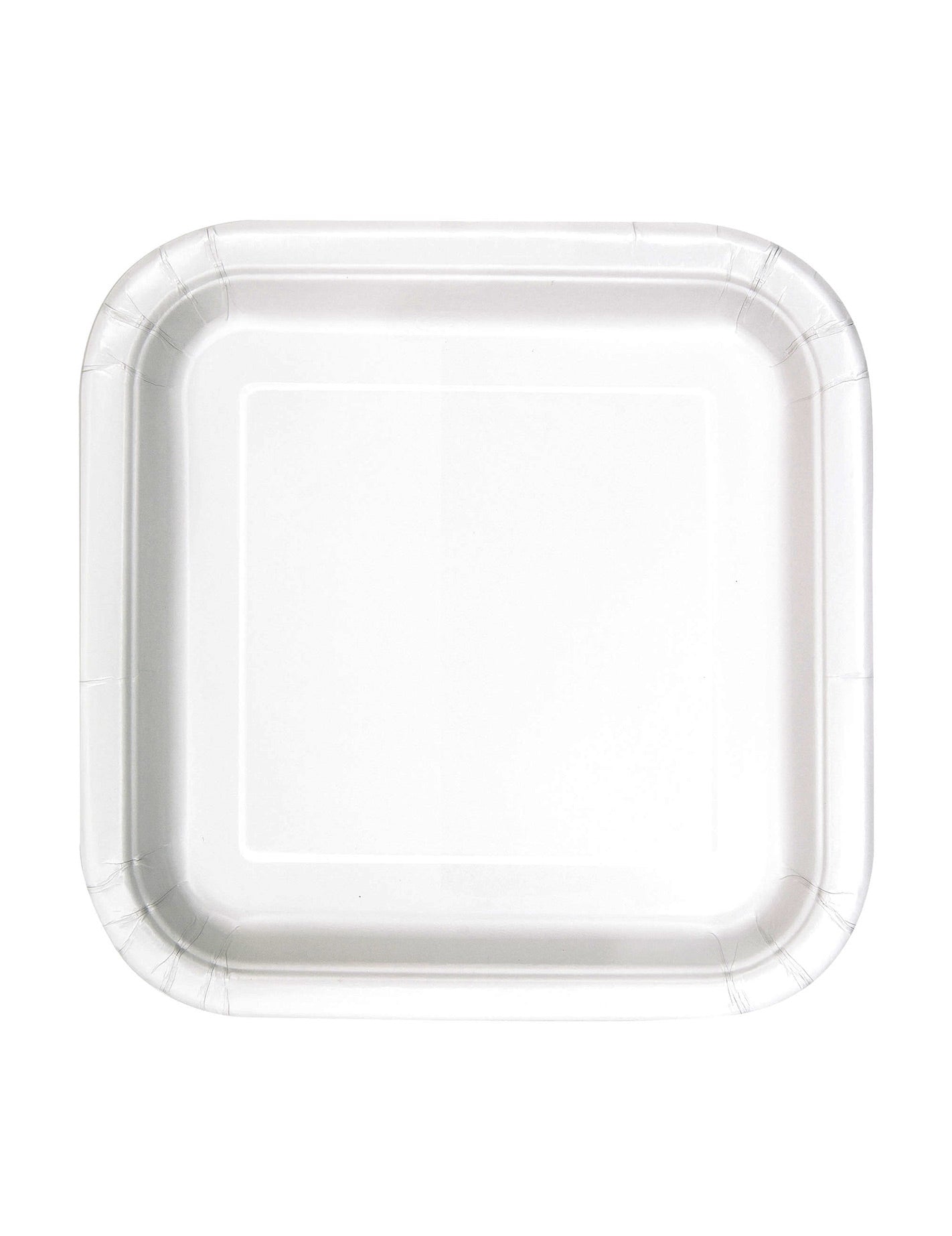 16 majhnih belih kartonskih plošč 18 cm