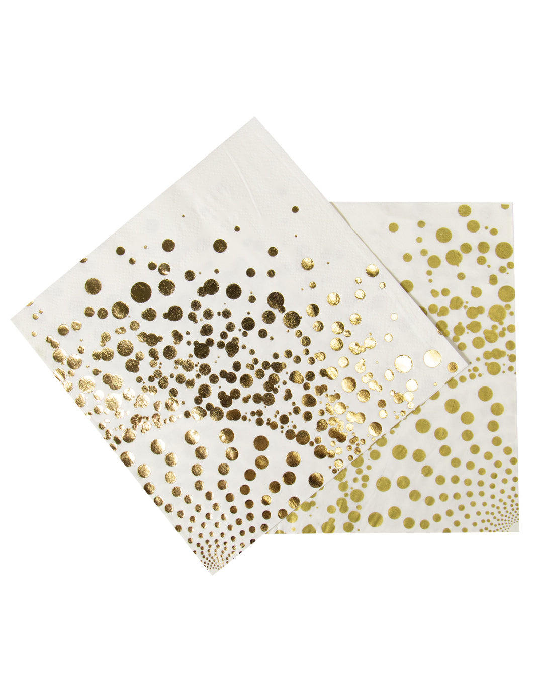 16 luksuznih zlatih brisač 33 x 33 cm