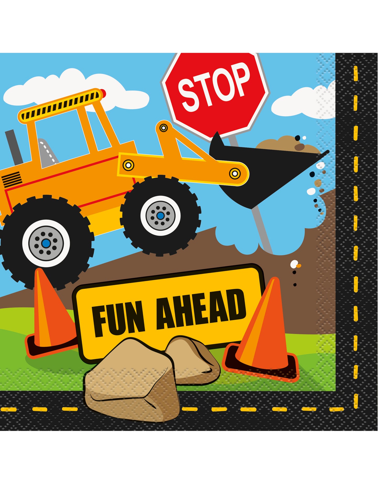 16 papirnate brisače na spletnem mestu 33 x 33 cm