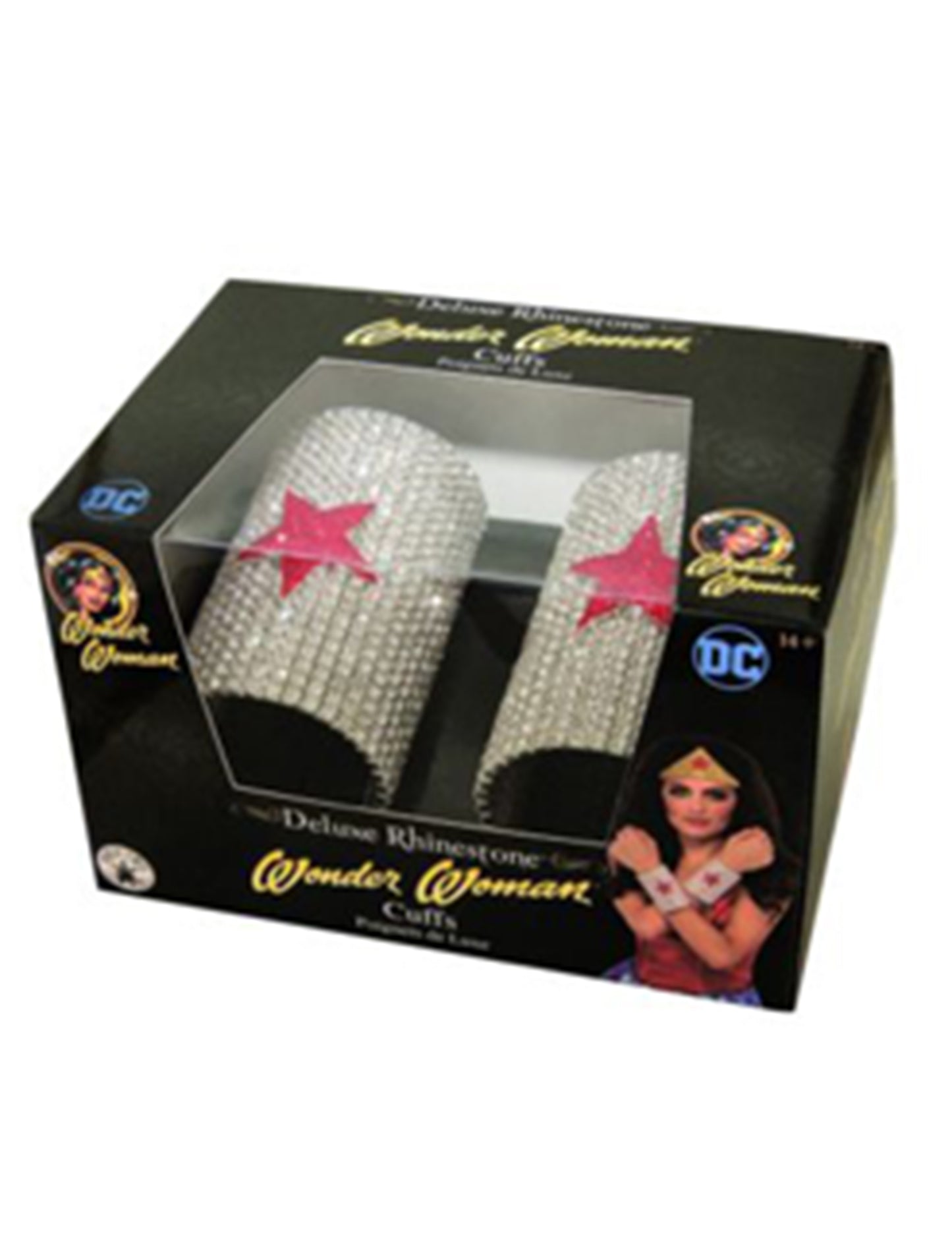 2 Deluxe Strass Wonder Woman zapestnice