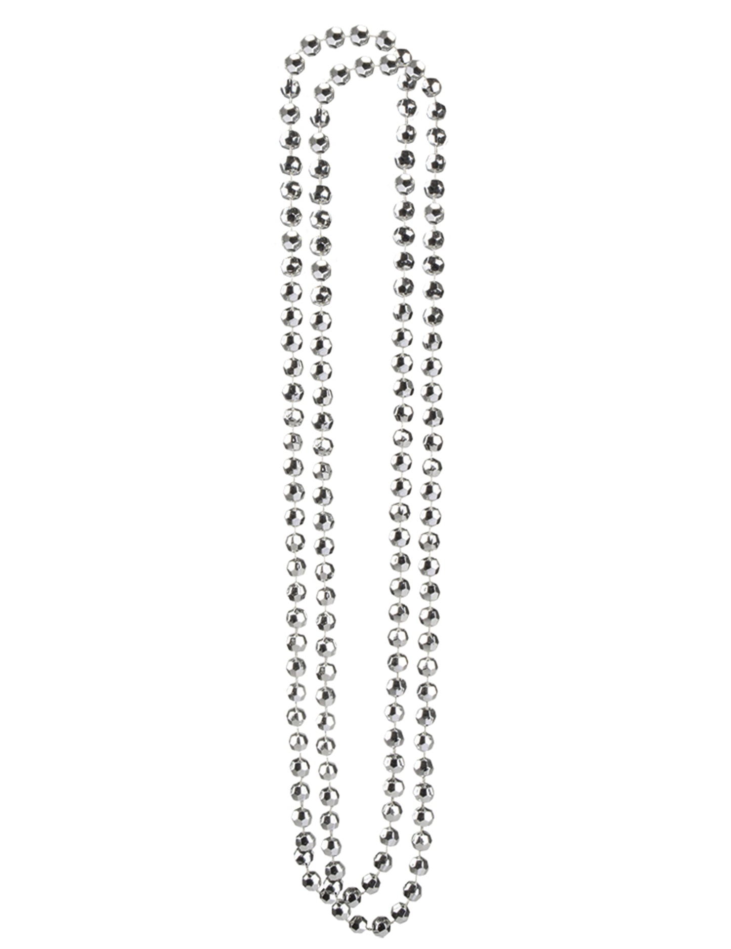 2 odrasli srebrni disko ogrlice