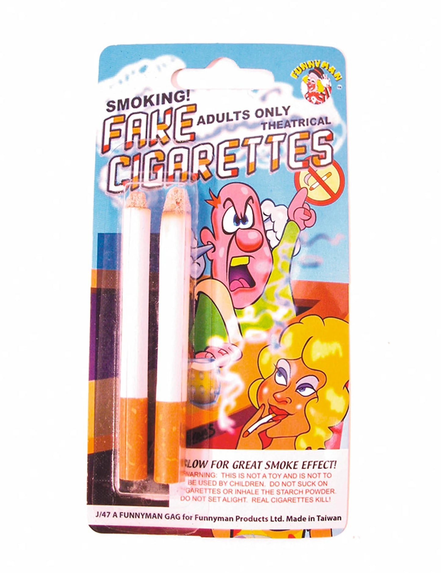 2 lažni kadilski cigareti - šale in potegavščine