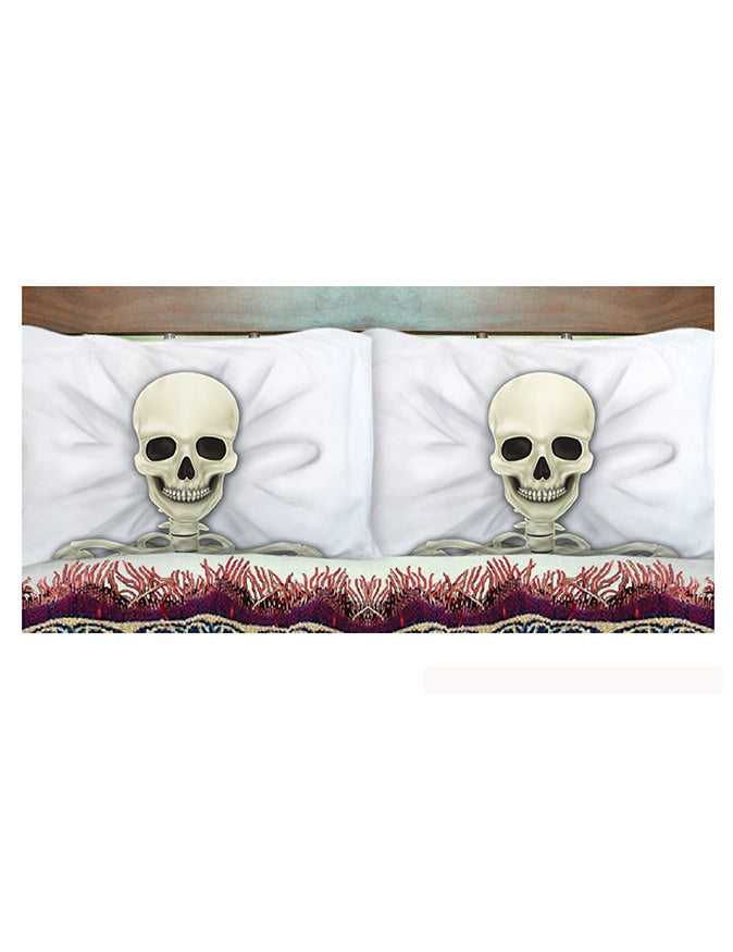 2 skeletne blazine 53 x 81 cm noč čarovnic