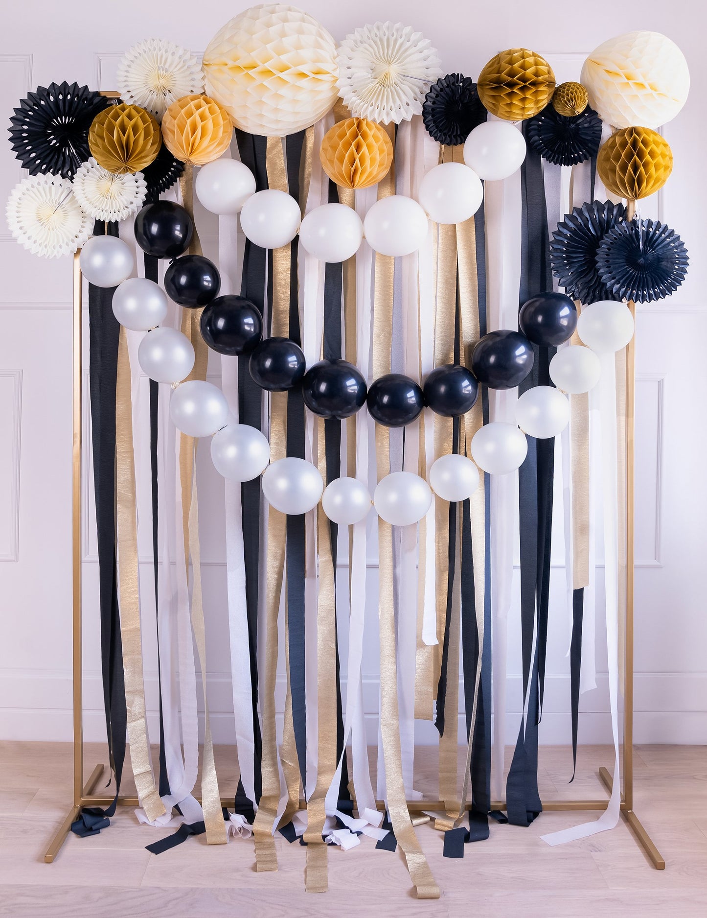 20 Ballons gonflables Noir à relier 28 cm