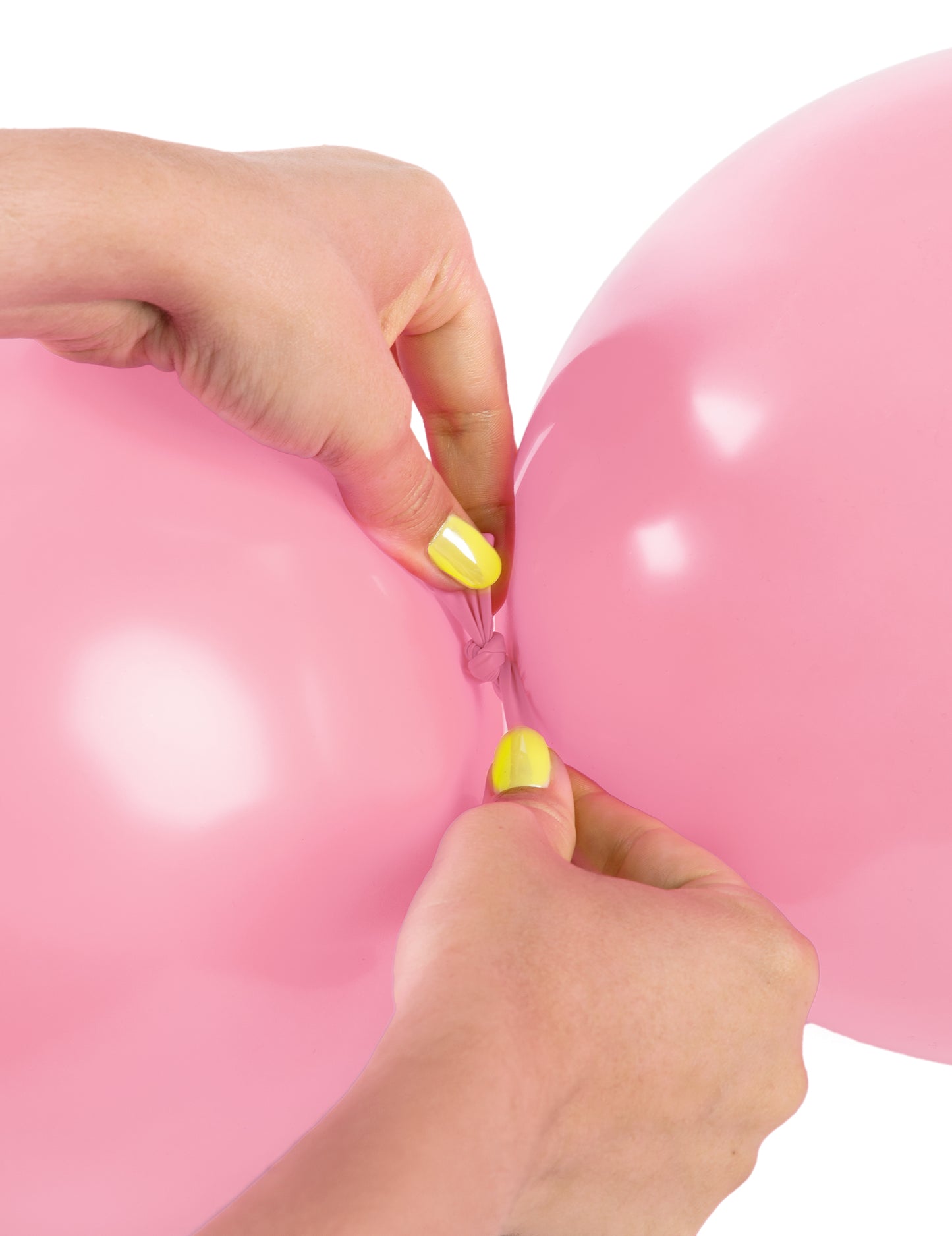 20 Ballons gonflables Rose pastel à relier 28 cm