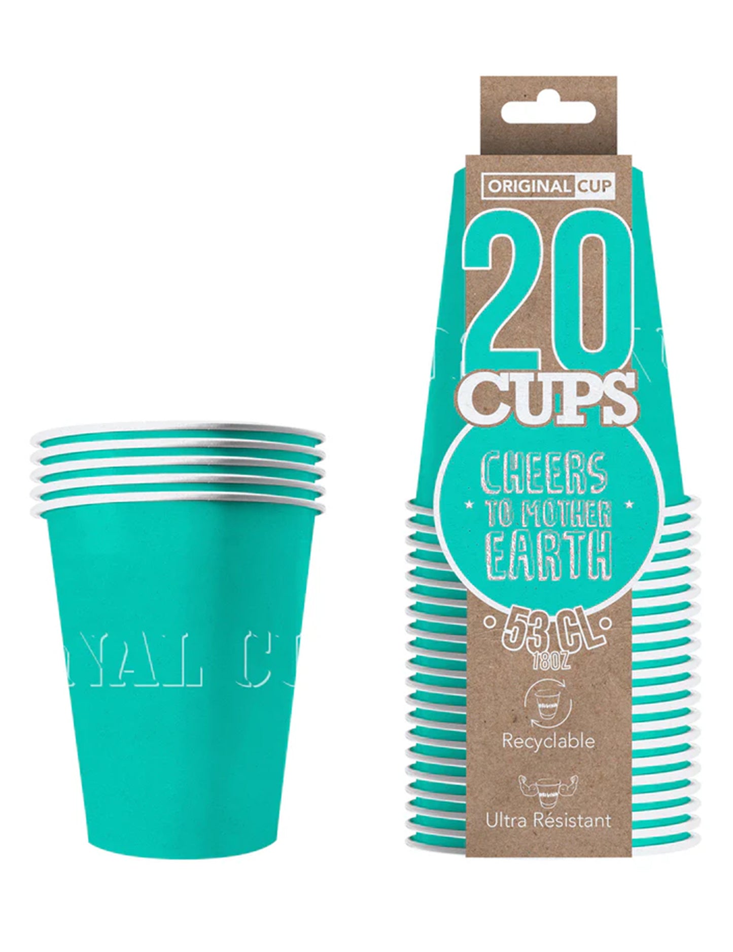 20 ameriških skodelic, ki jih je mogoče reciklirati turkizno recikliranje 53 Cl