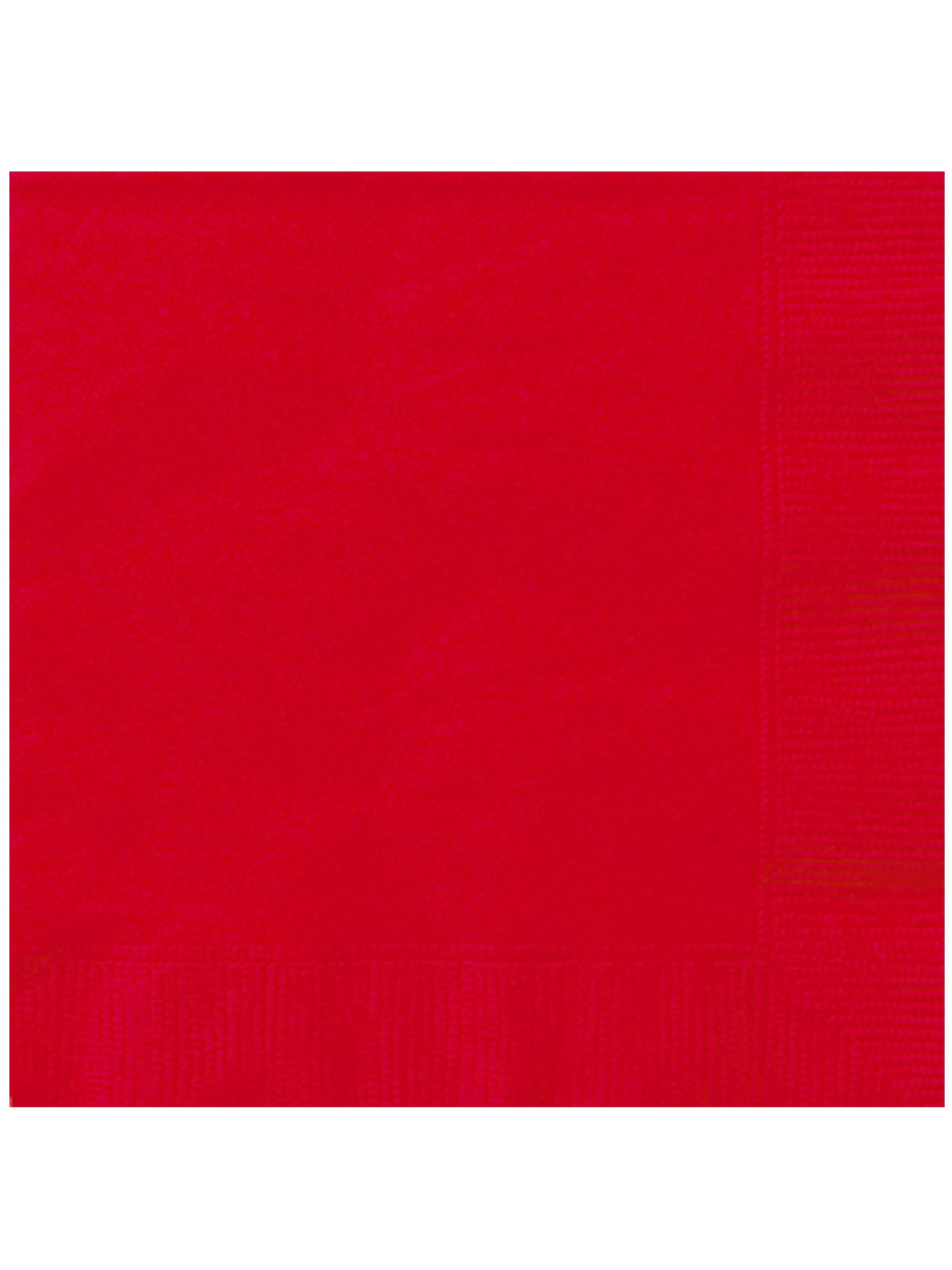 20 rdečih papirnatih brisač 33 x 33 cm