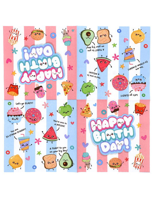 20 prtičkov Kawaii Party 33 x 33 cm