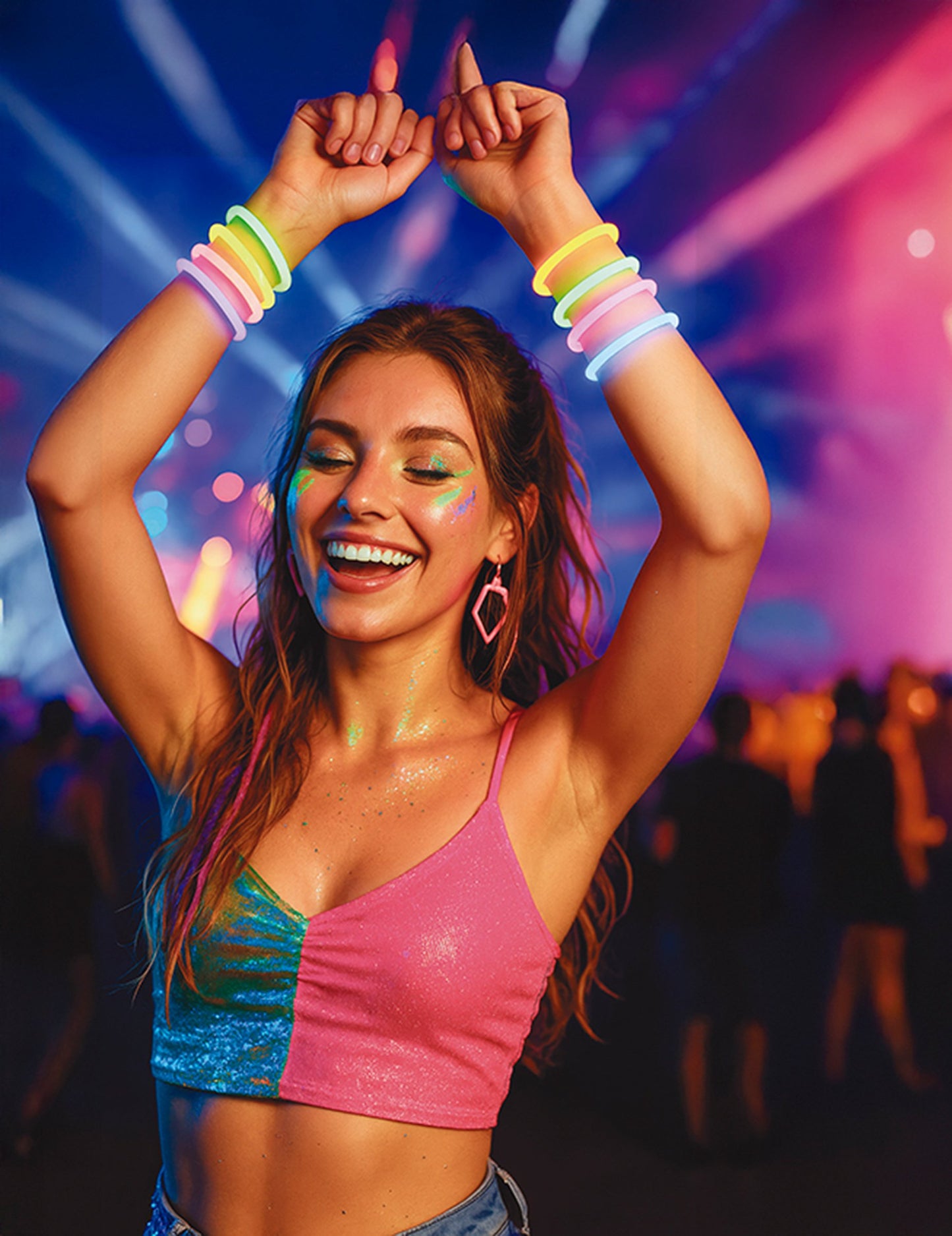 50 zapestnic, ki se svetijo v temi