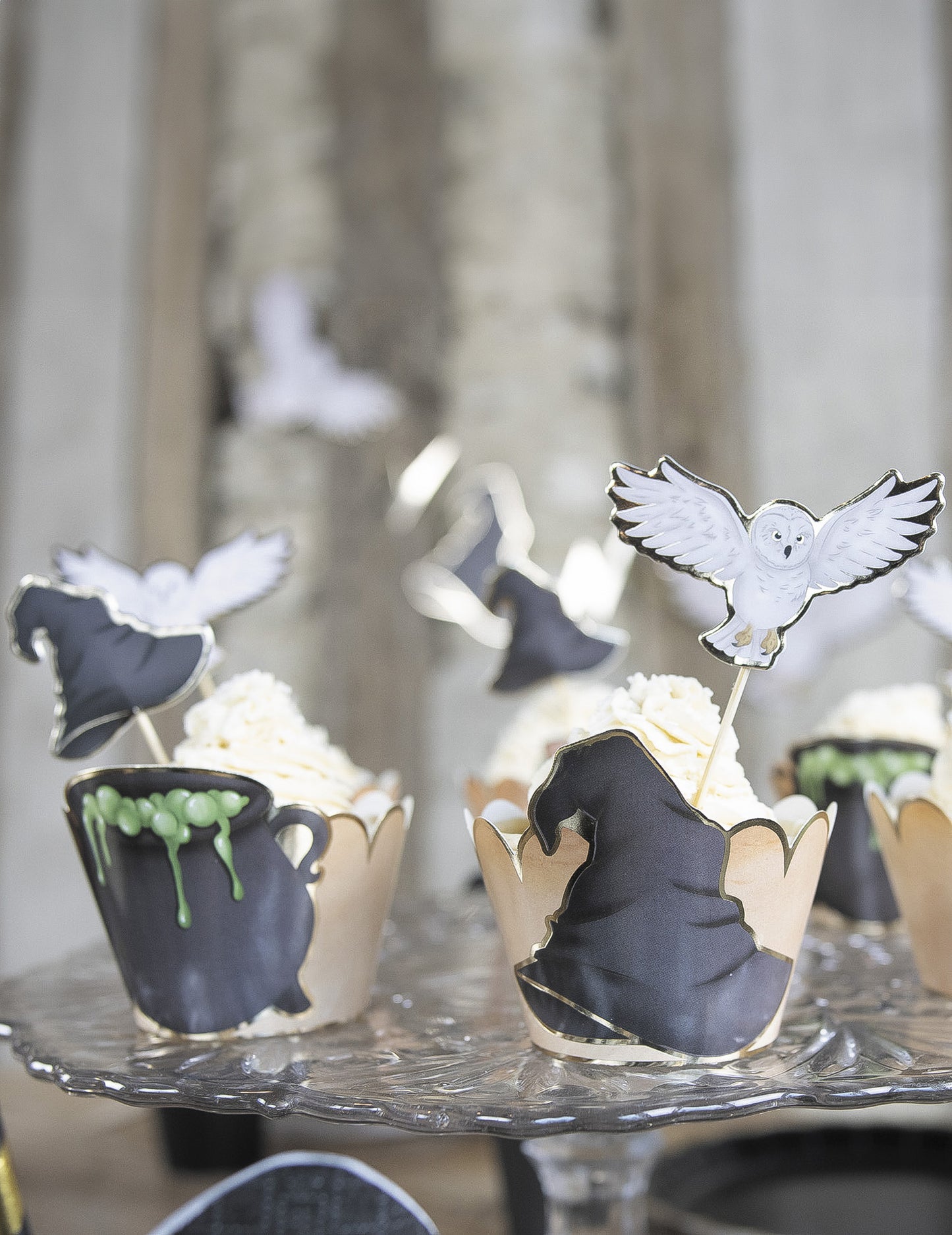 6 okraskov za tortico za čarovnico