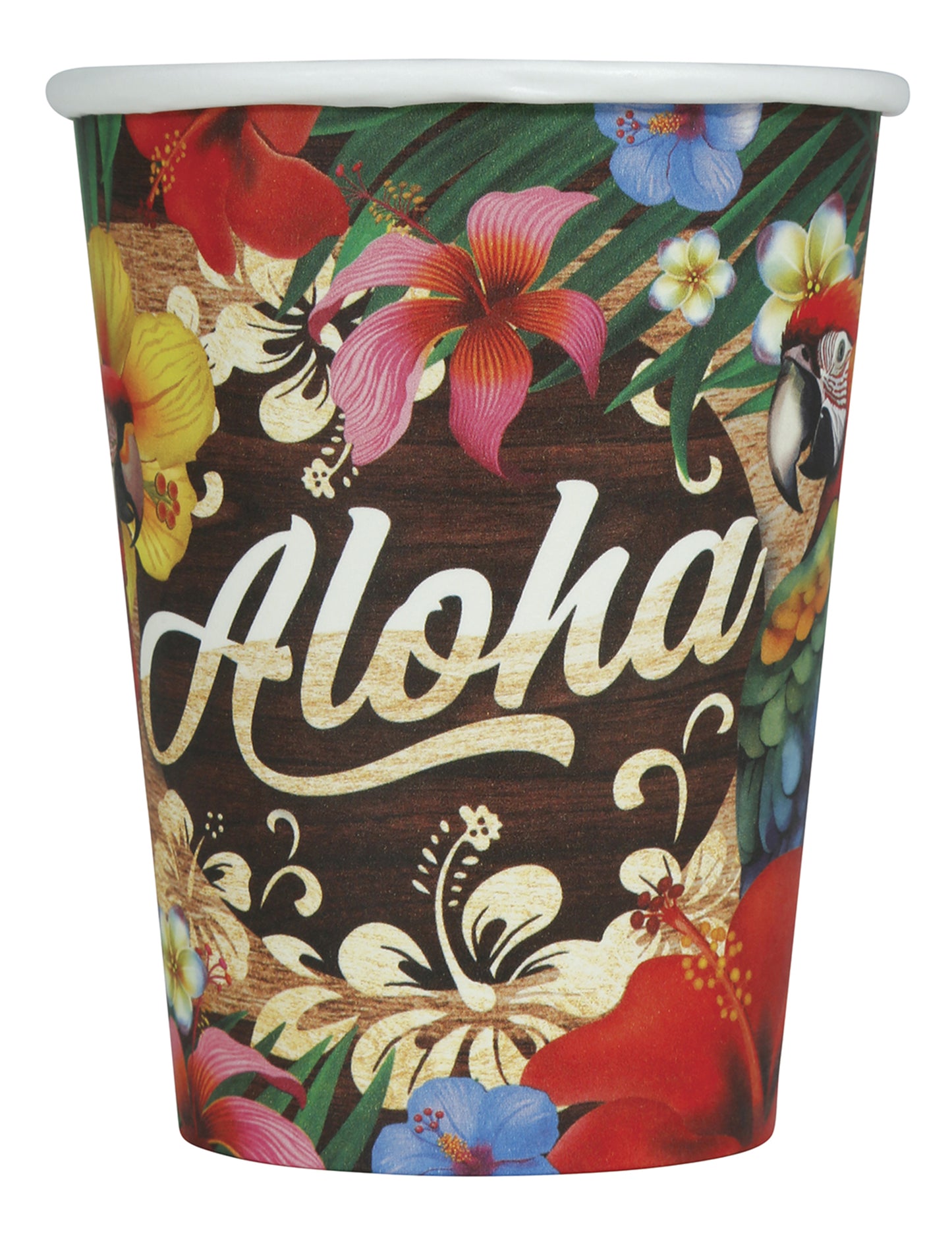 6 Gobelets Aloha Hawaï 240 ml