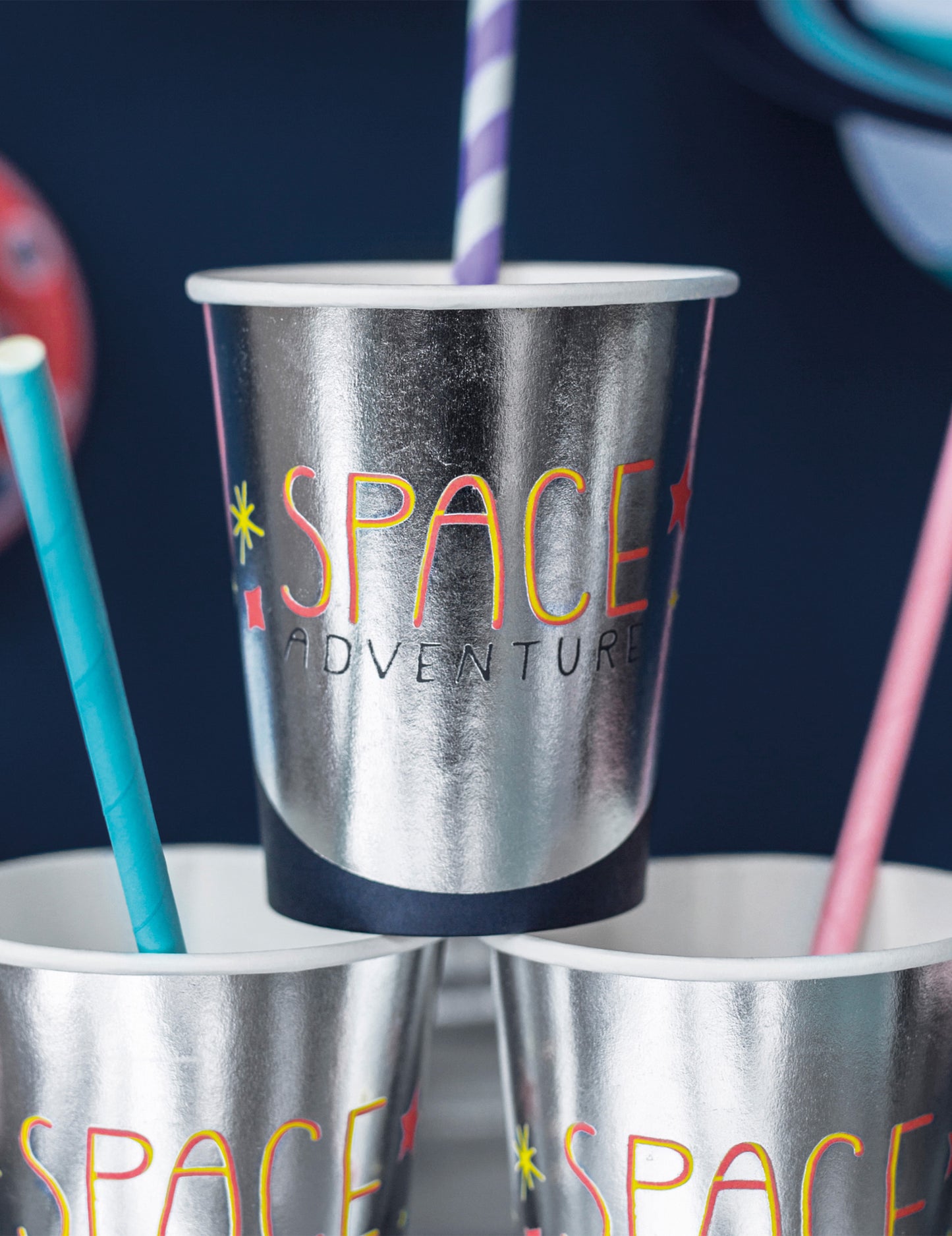 6 kartonskih skodelic Space Adventure 200 ml