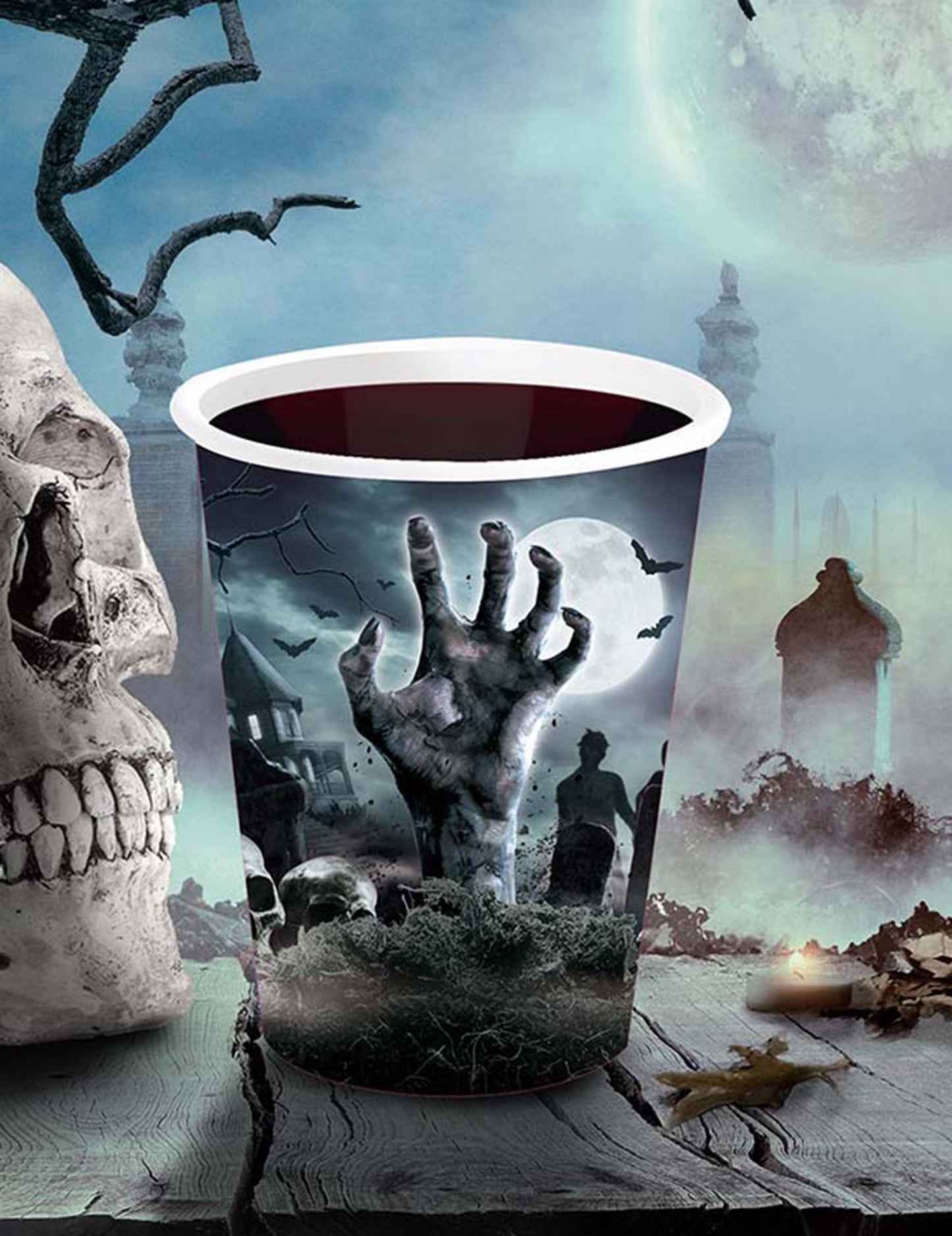 6 skodelic, ki se vračajo s pokopališča 240 ml
