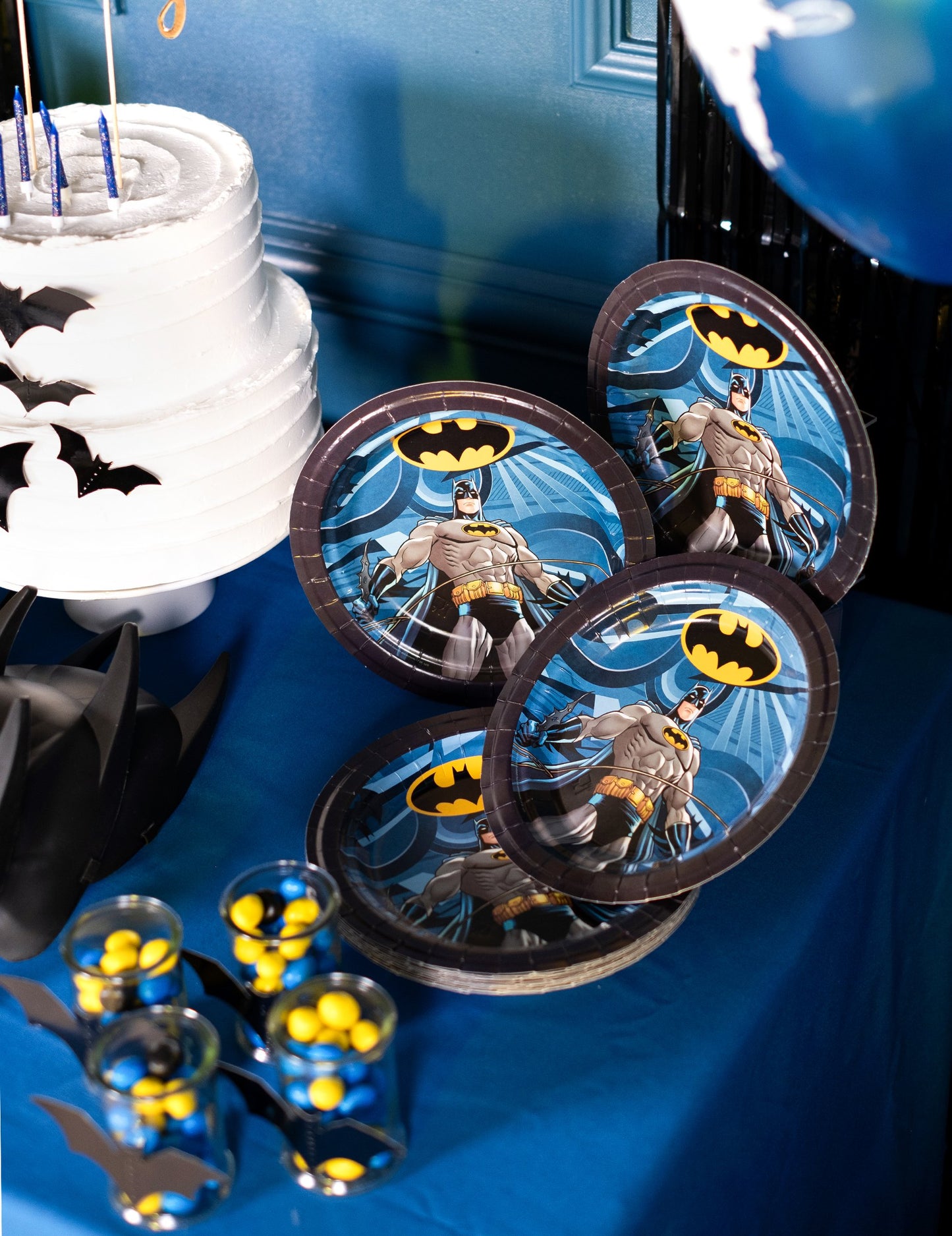 8 kartonskih plošč Batman 23 cm