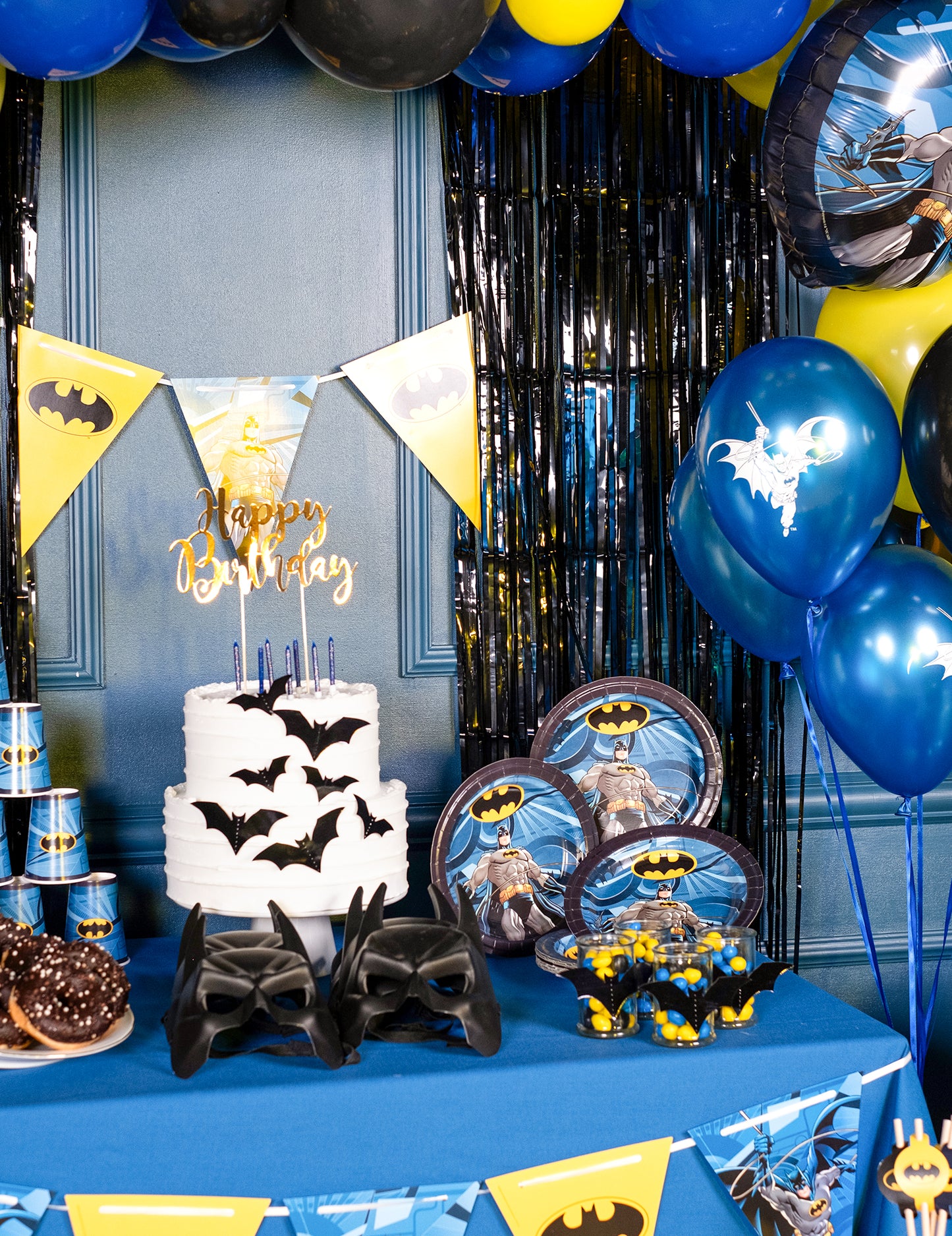 8 kartonskih plošč Batman 23 cm