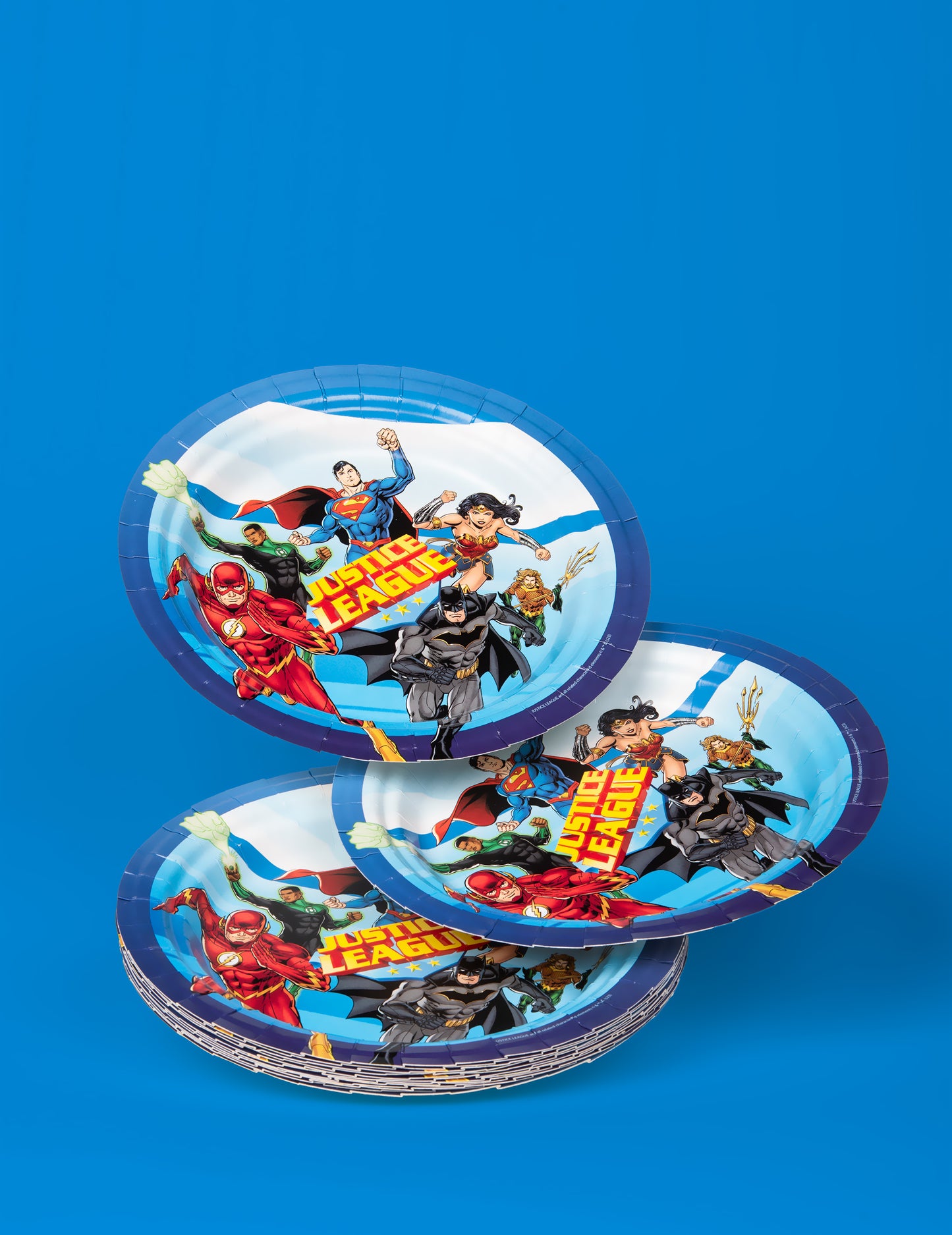 8 kartonskih plošč Justice League 23 cm