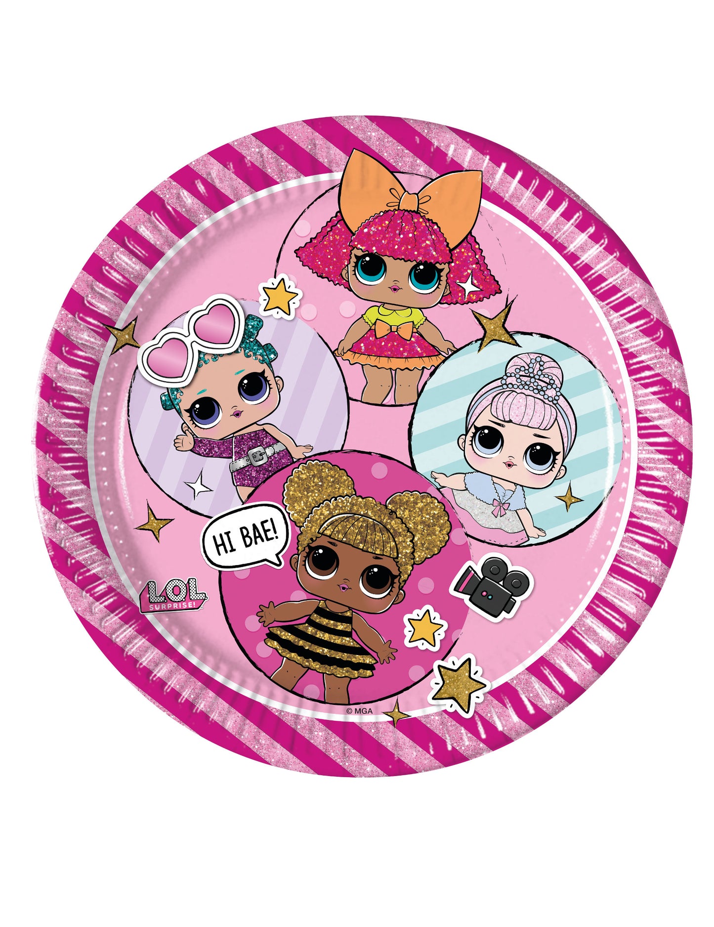 8 kovinskih kartonskih plošč lol 23 cm