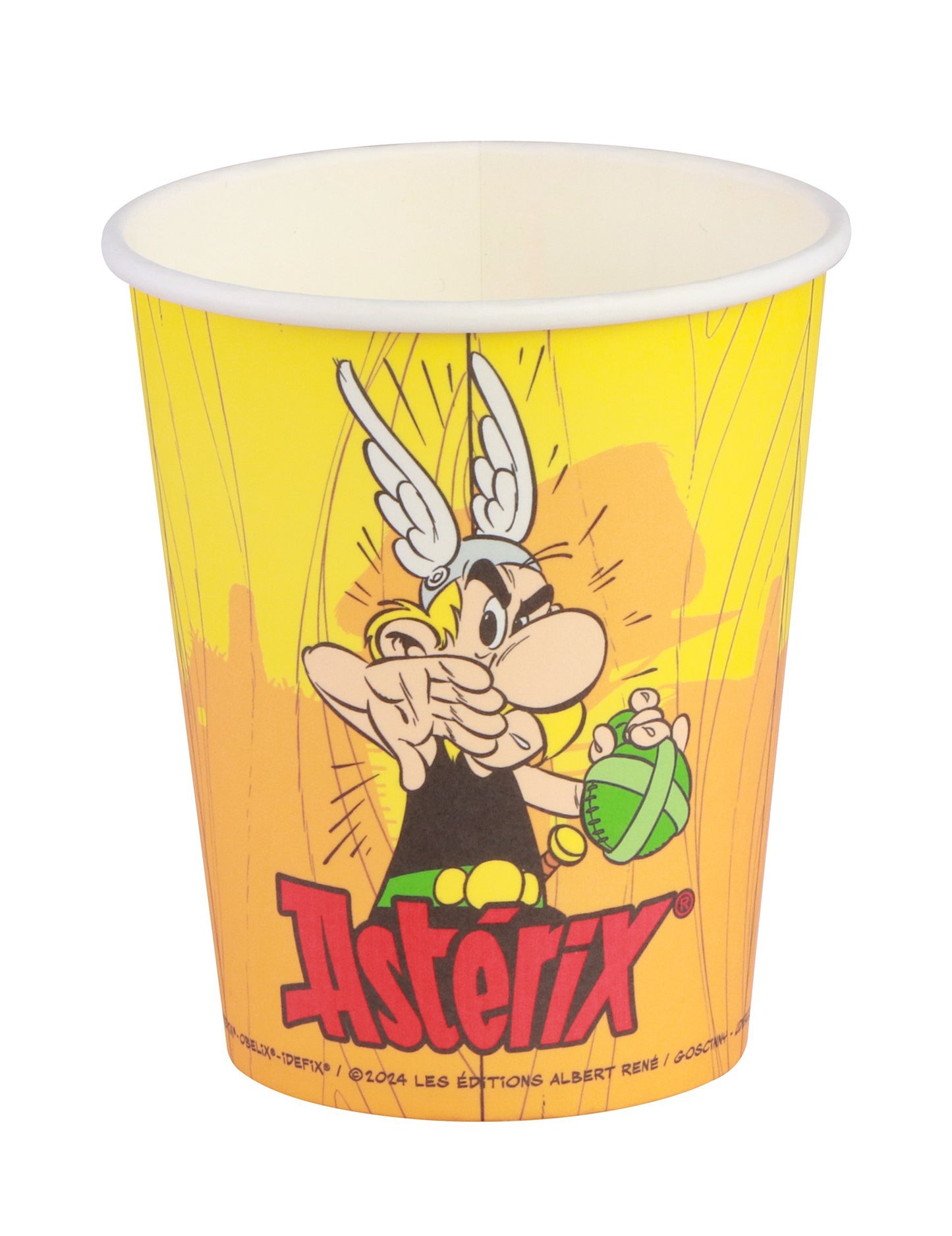 8 kartonskih skodelic Asterix 250 ml