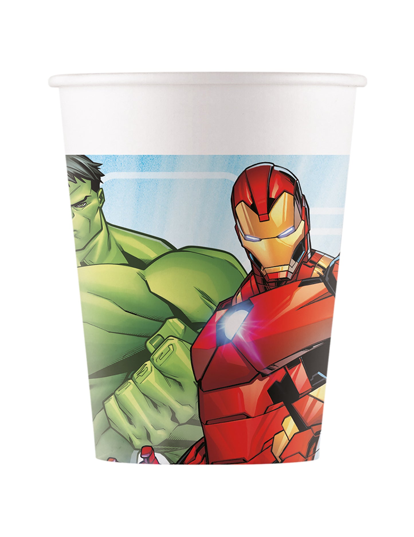 8 kartonskih skodelic Avengers Mogočnih 200 ml