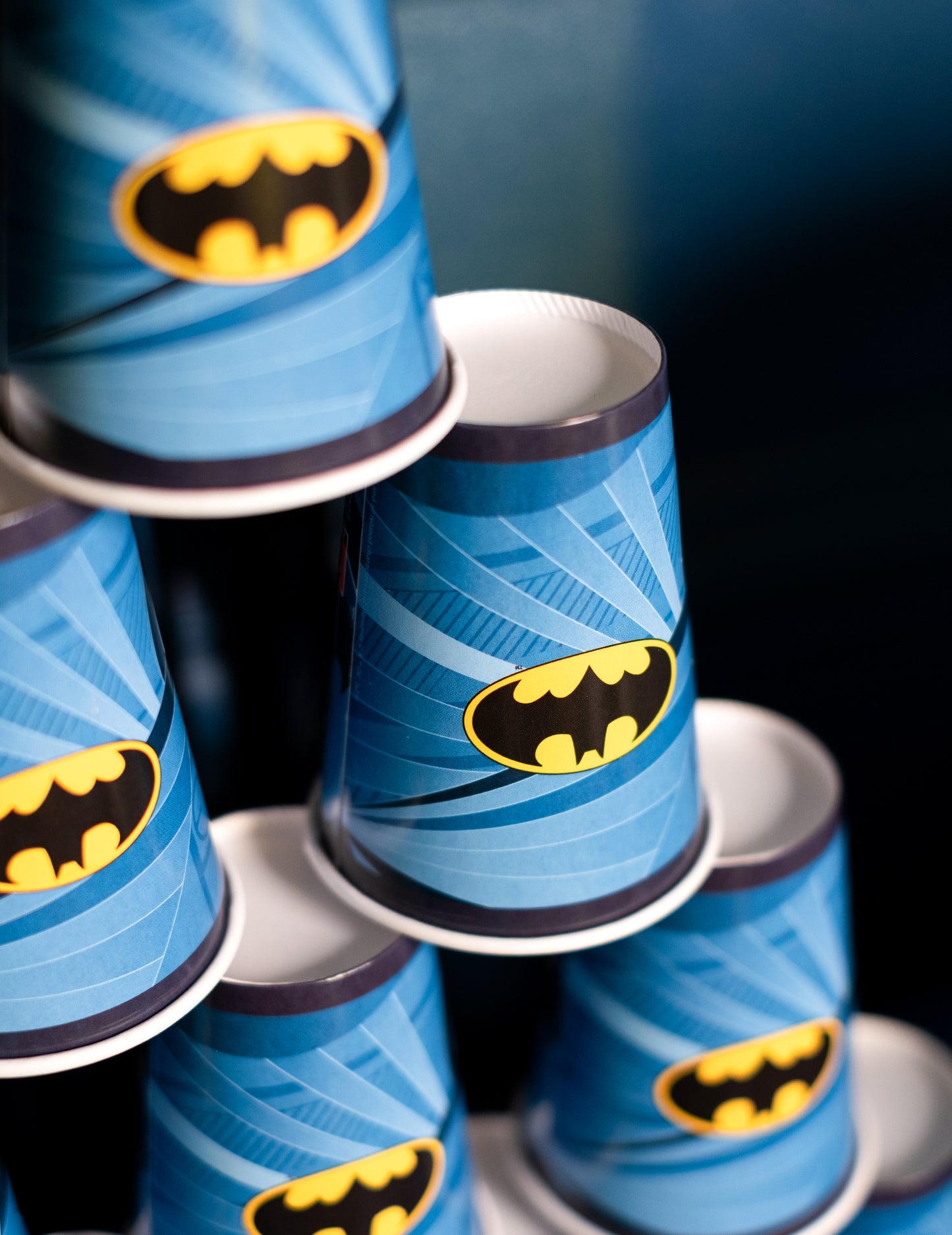8 kartonskih skodelic Batman 210 ml