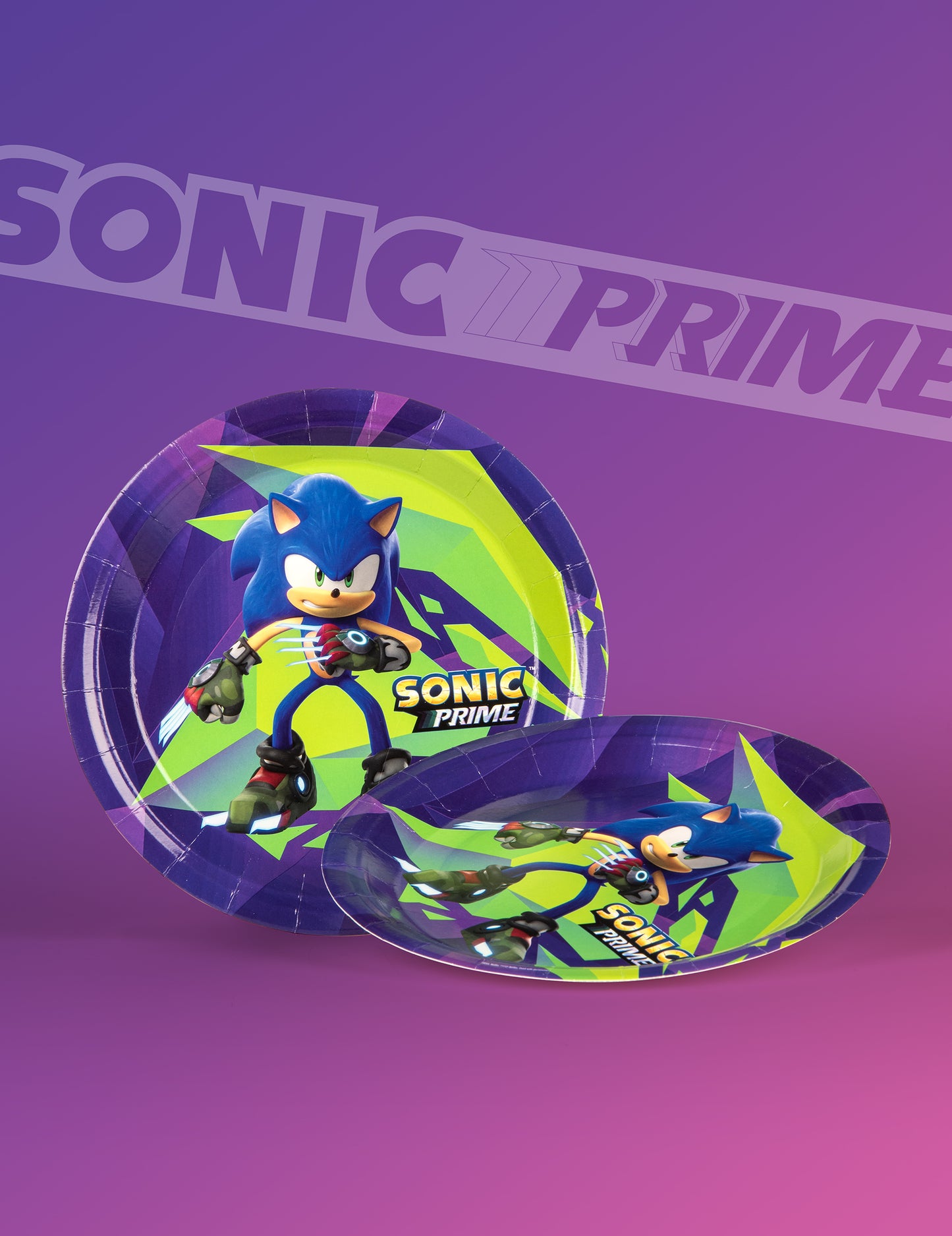 8 velikih sonicnih 23 cm krožnikov