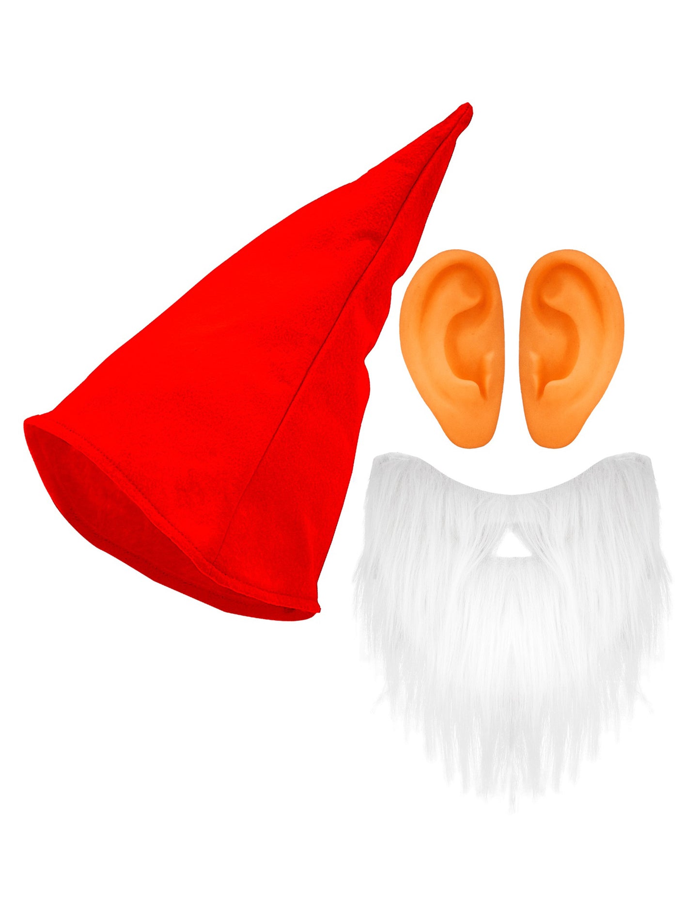 Accessoires de nain rouge adulte