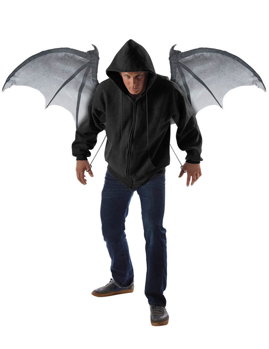 Zložljiva demon netopirna krila 122cm