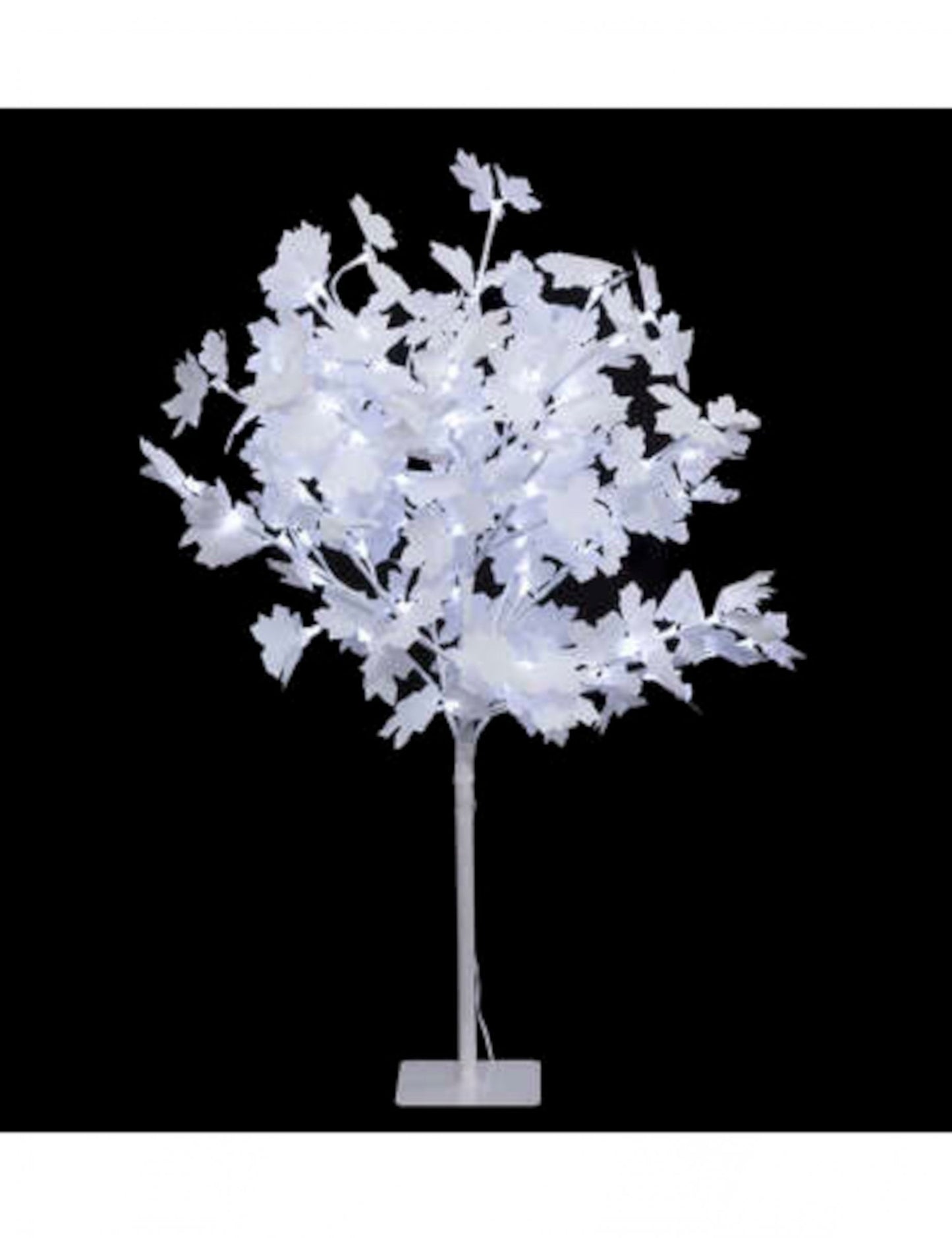 Arbre lumineux blanc à 92 LED