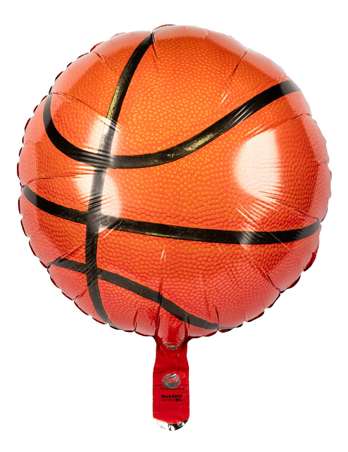aluminijasti balon za košarko za zabavo oranžna in črna