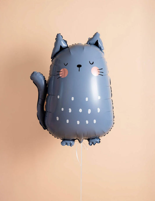 Aluminijast balon v obliki mačke 49 x 69 cm