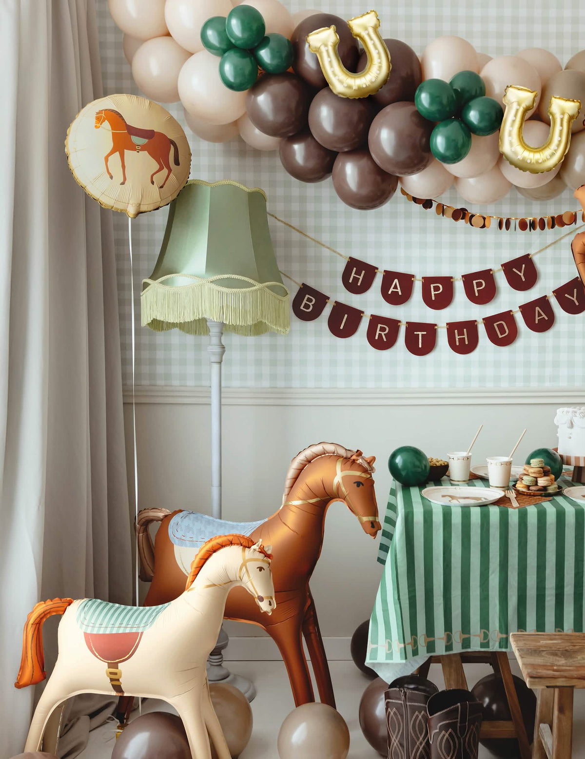 Aluminijast balon za konja