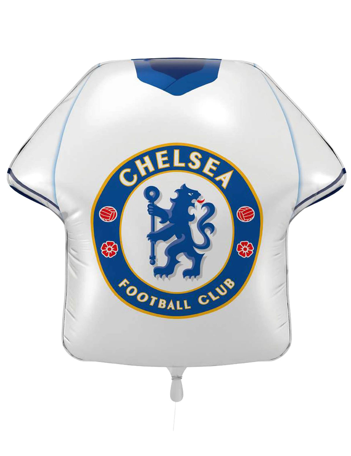 Aluminijski balon v obliki dresa Chelsea Football Club 52 x 51 cm