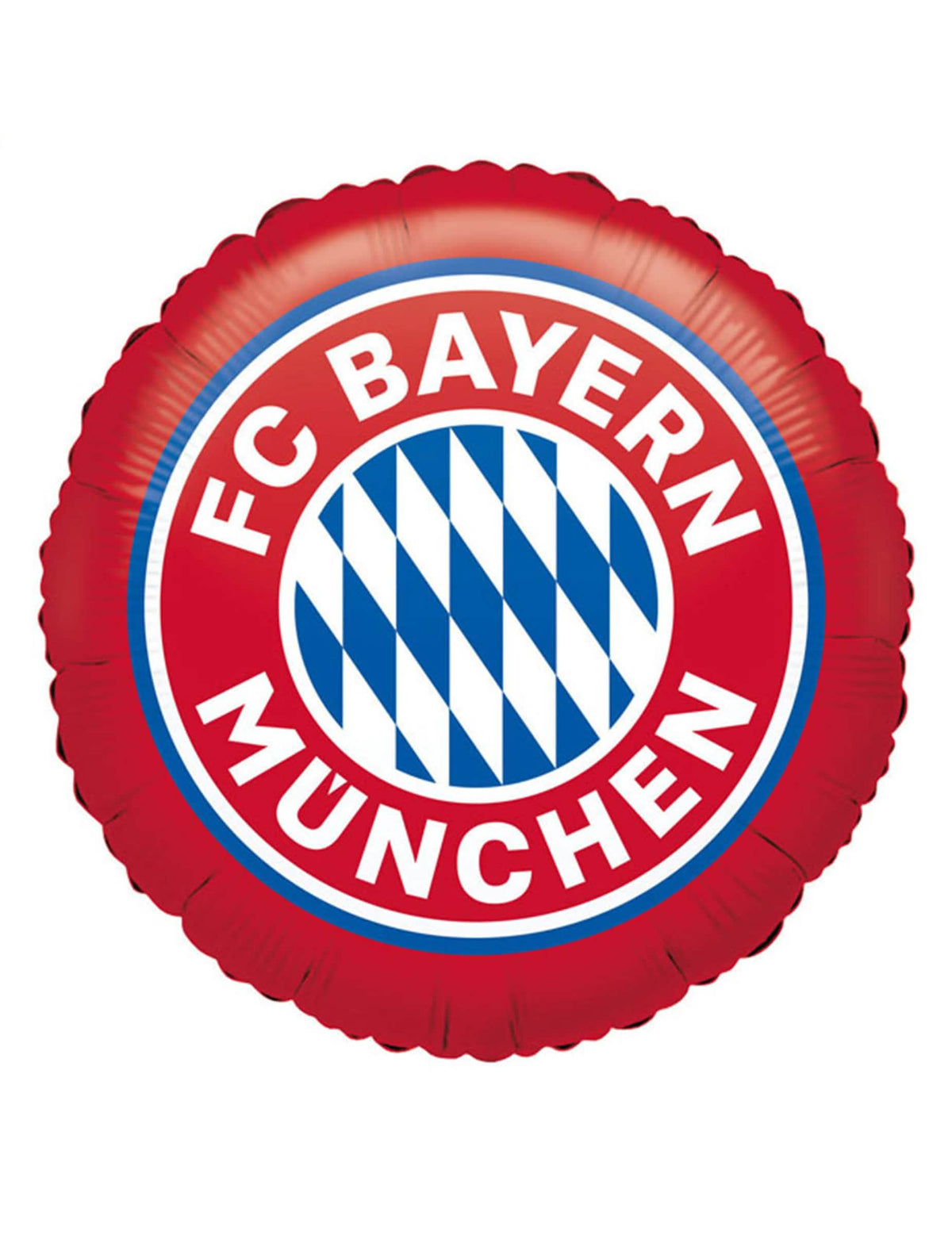 Aluminijast balon FC Bayern Munich za navijač rdeča in modra