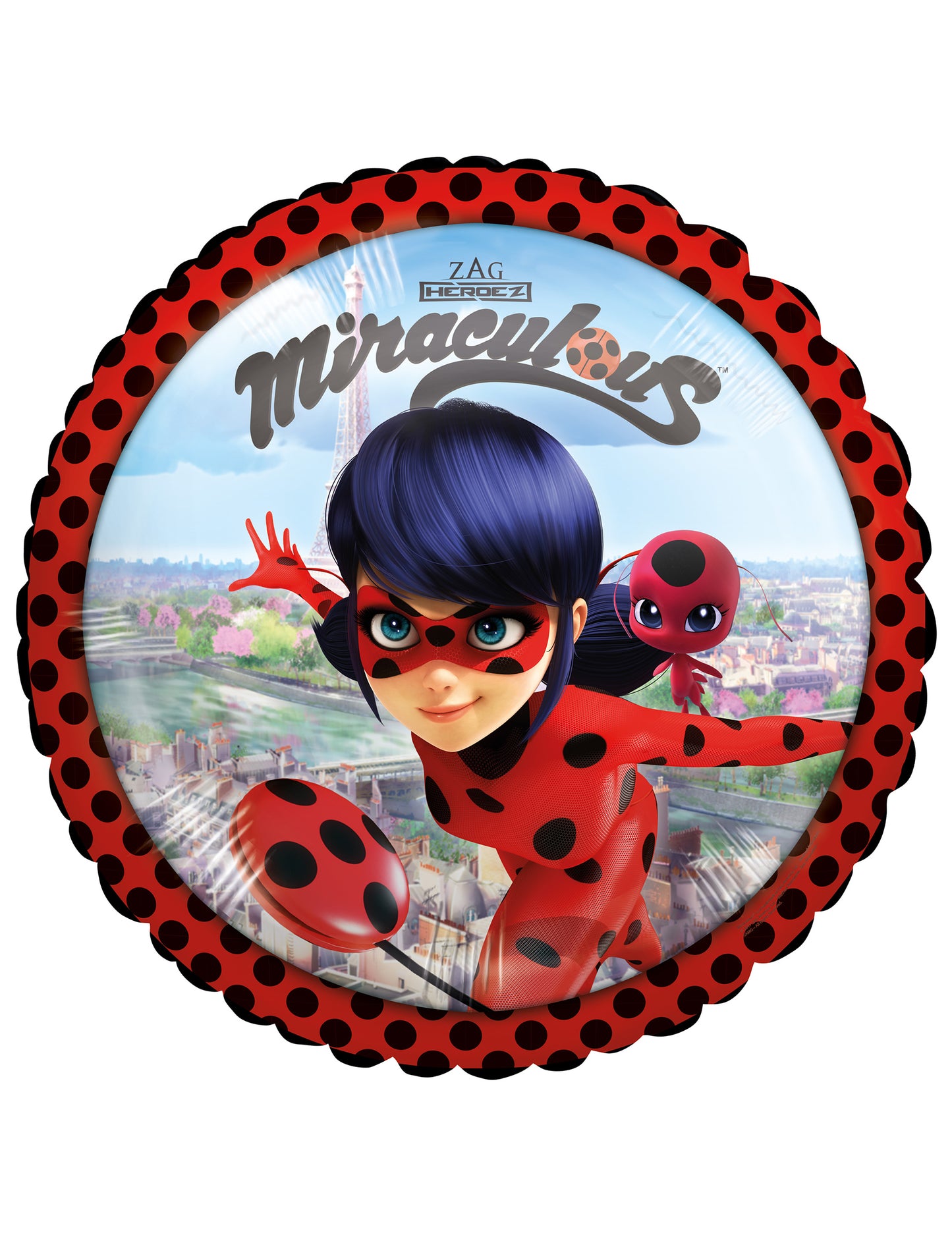 Ladybug 43 cm aluminijast aluminijast balon