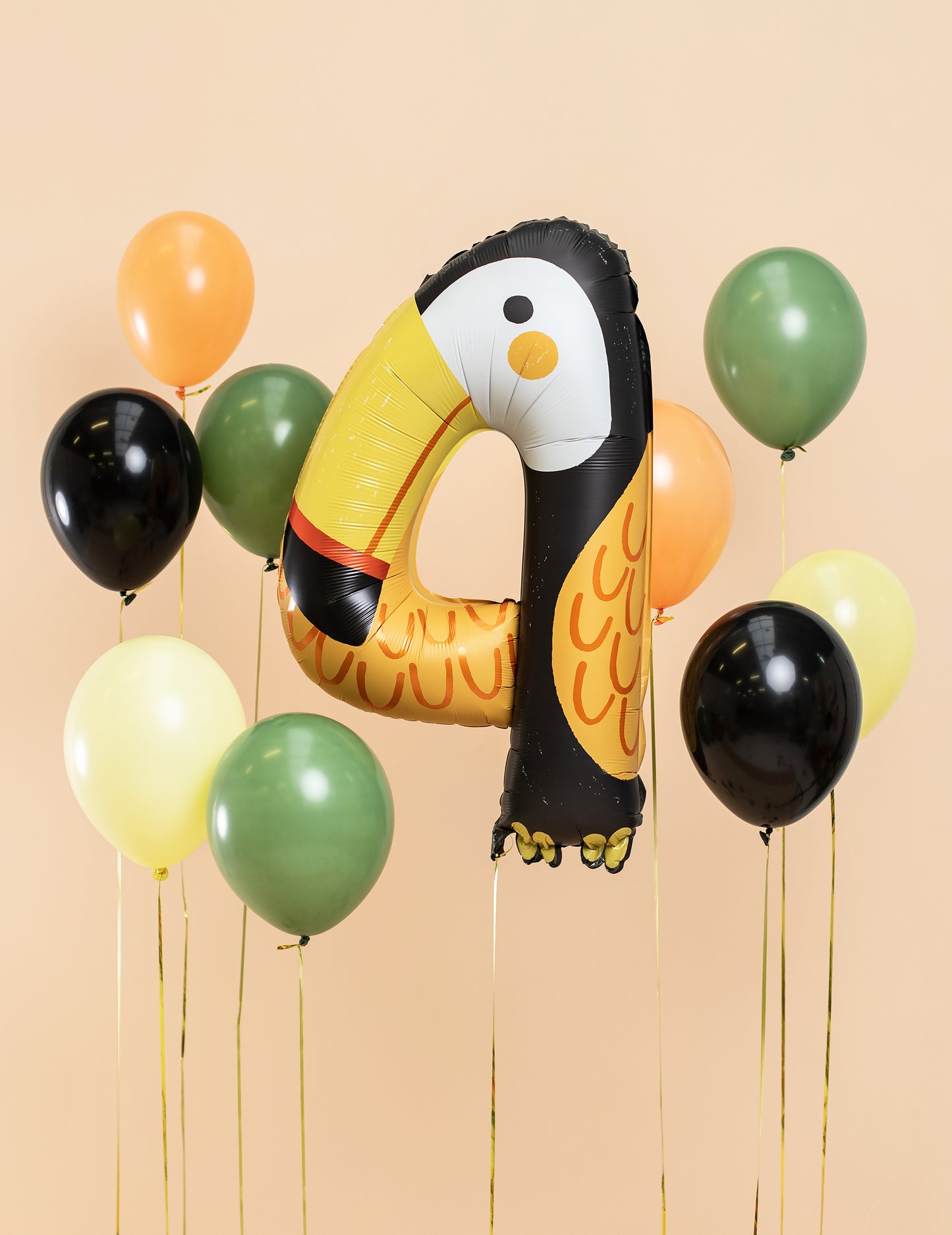 Toucan 4 aluminijasti balon 4
