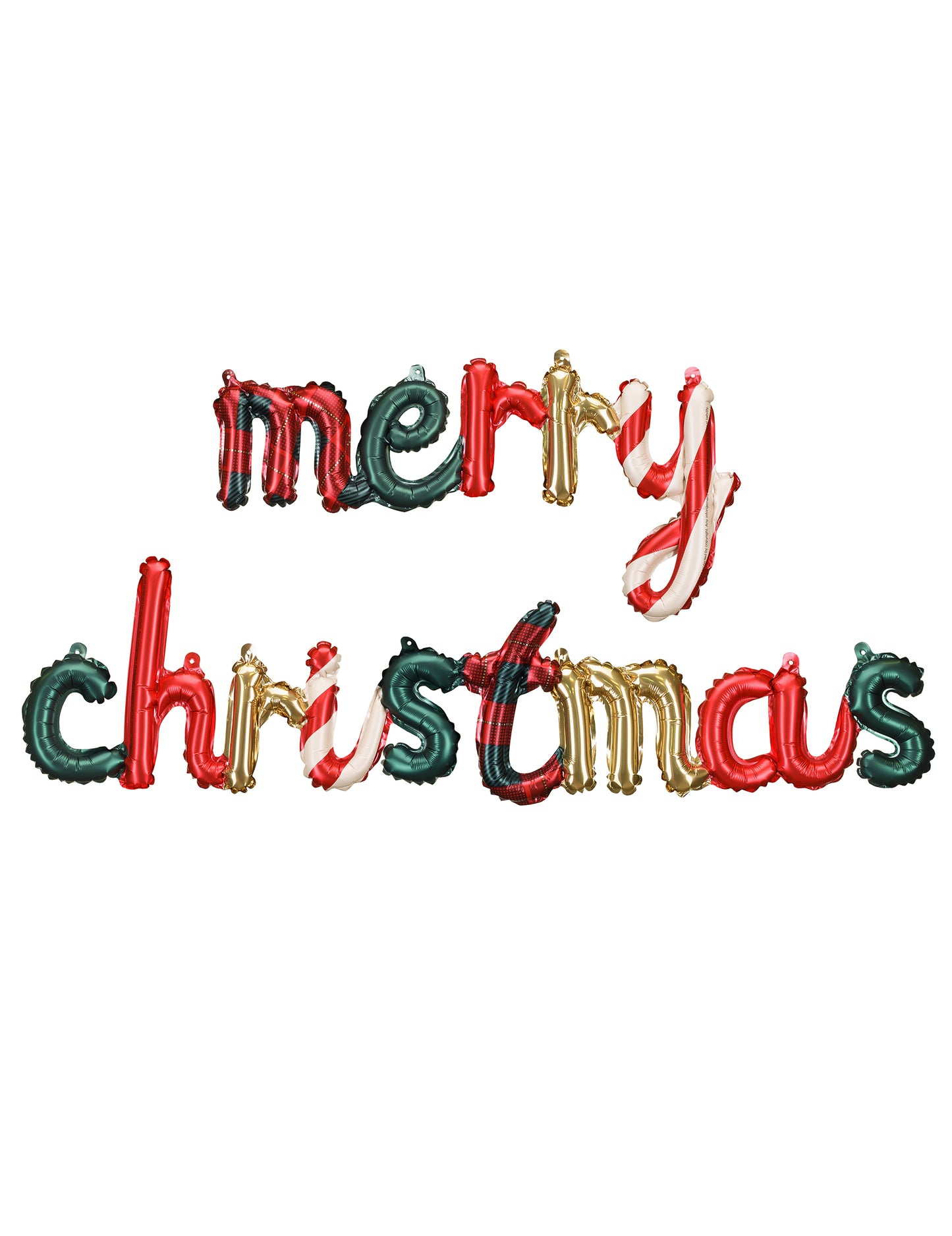 Folija balon Vesel božič 143 x 25 cm