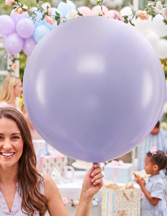 Lilas Giant LaTex Balloon 60 cm