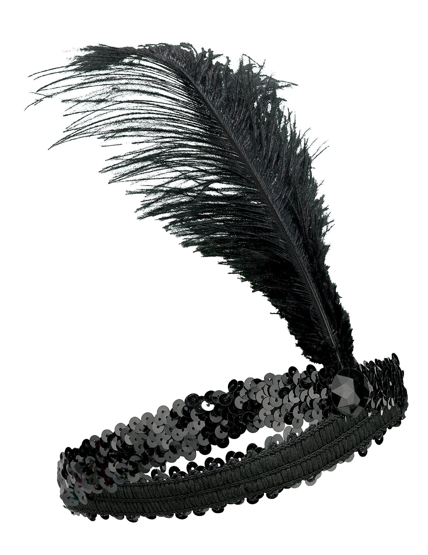 Charleston Banner s pajkicami in črnim perjem