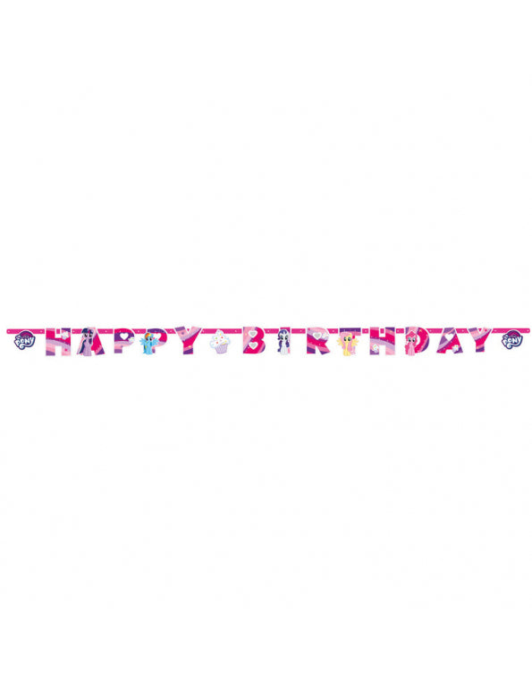 Girlanda Happy Birthday My Little Pony™ 200 x 15 cm