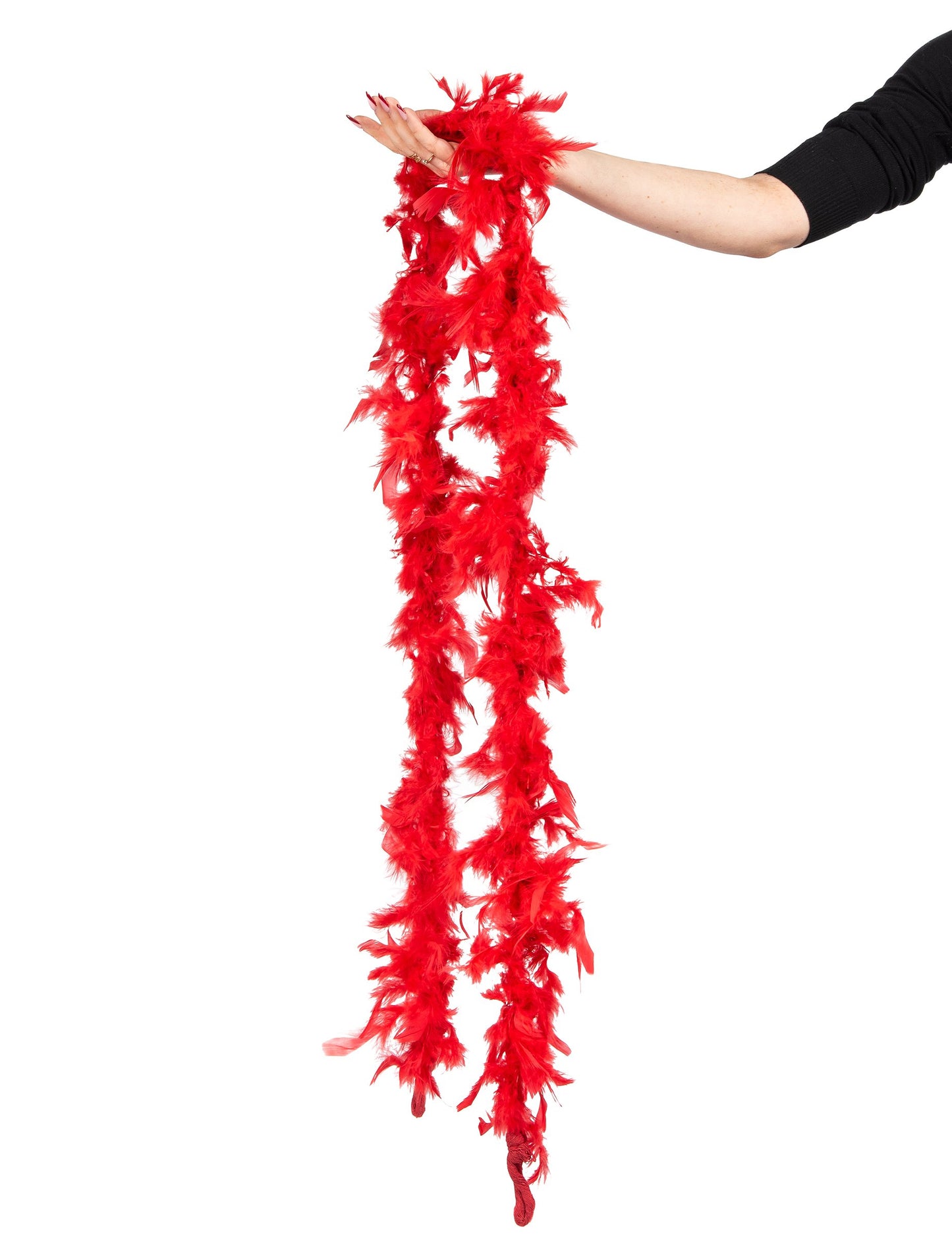 Pogled na dolžino rdečega boa za odrasle 40g