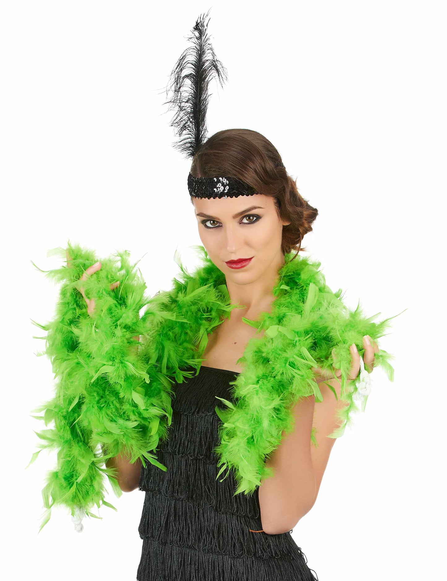 Fluo zelena boa 40g