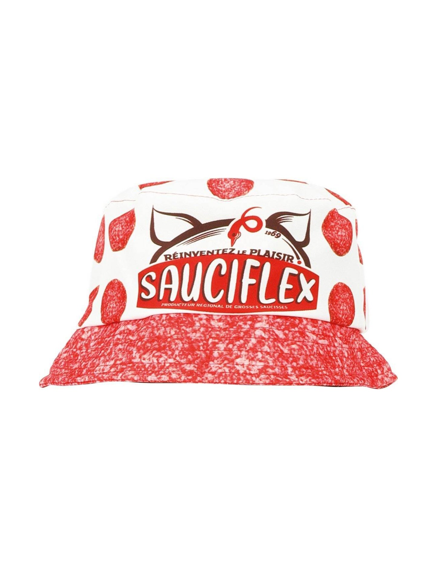 Bob blanc rouge Sauciflex Apéro Adulte