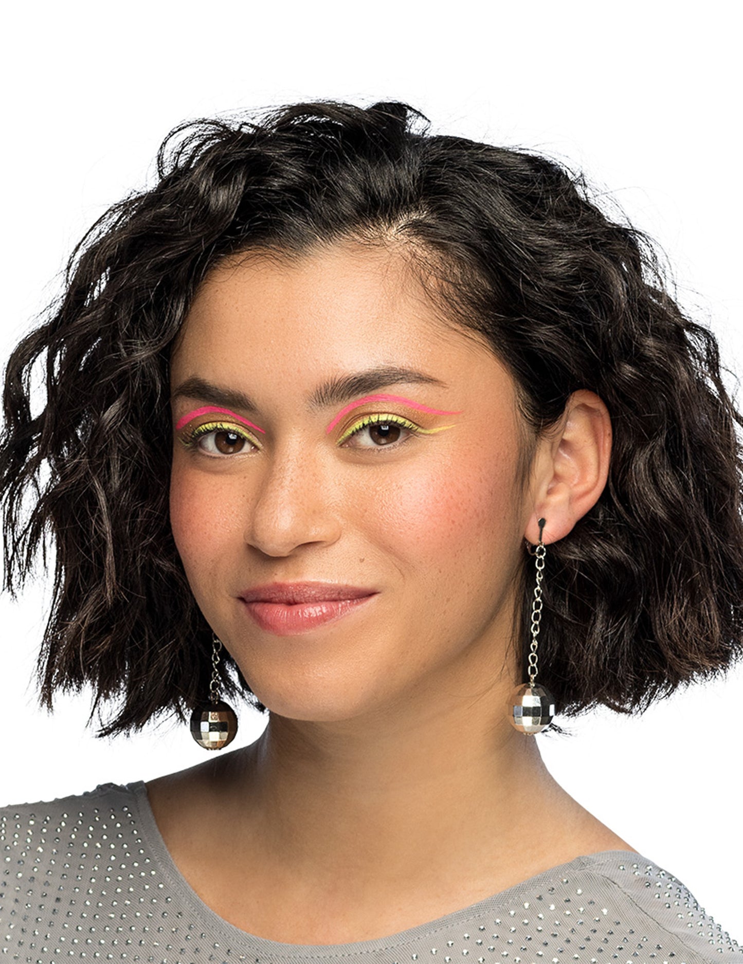 Uhani z disko kroglico