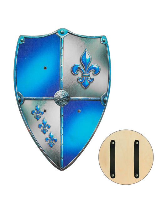 Lesen ščit fleur-de-lis moder