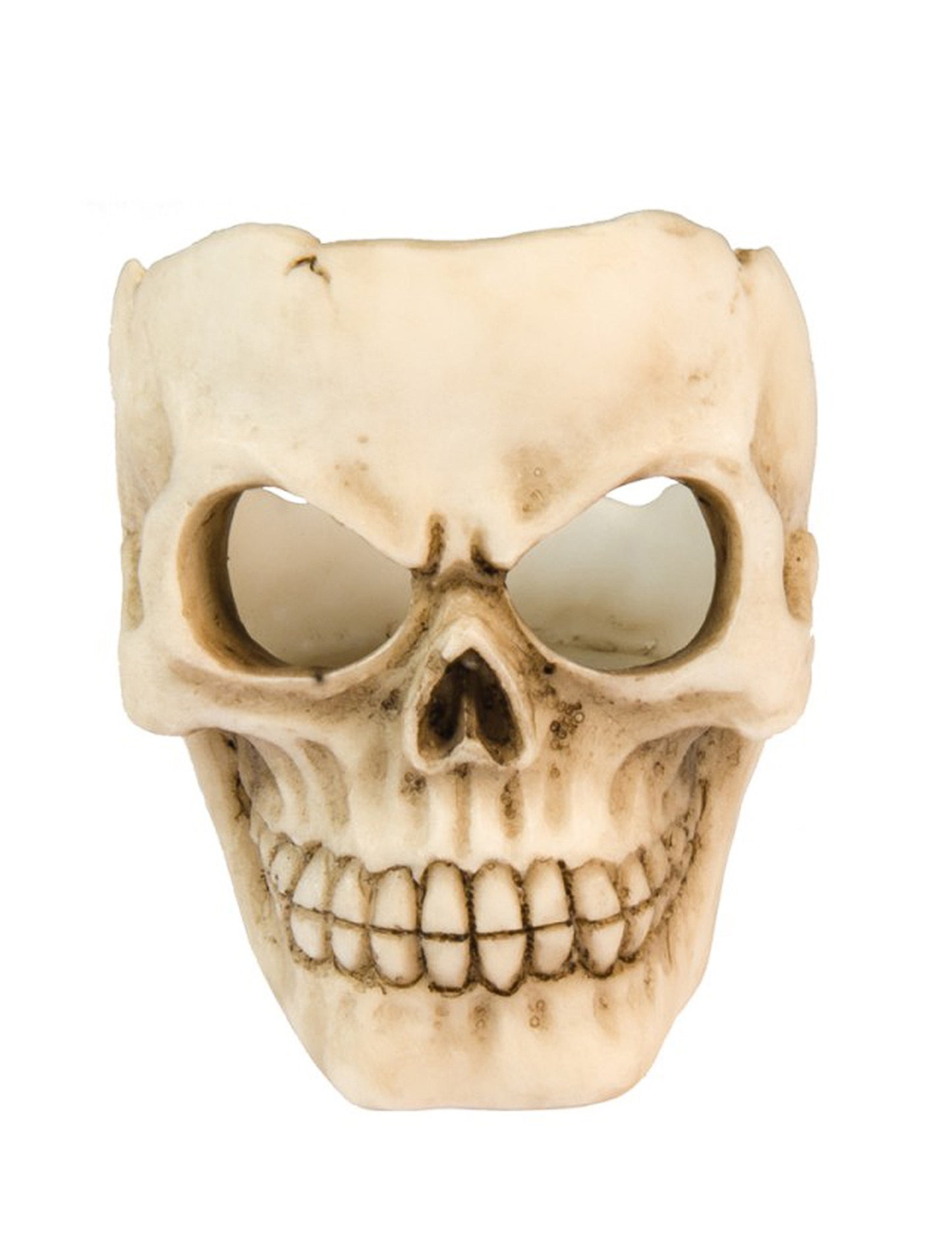 Bougeoir tête de mort souriante 6 cm