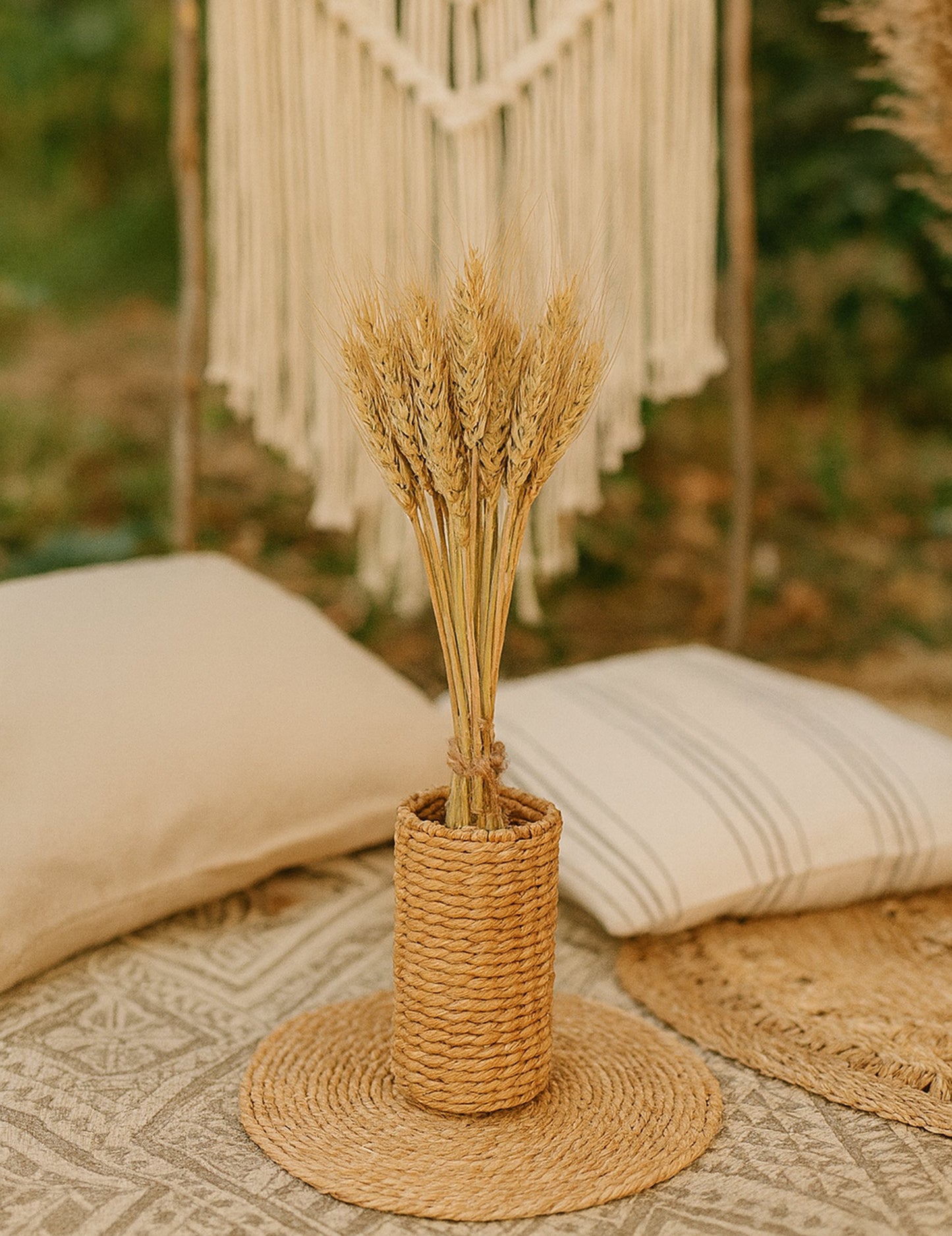 Šopek naravnih pšeničnih ušes 60 cm