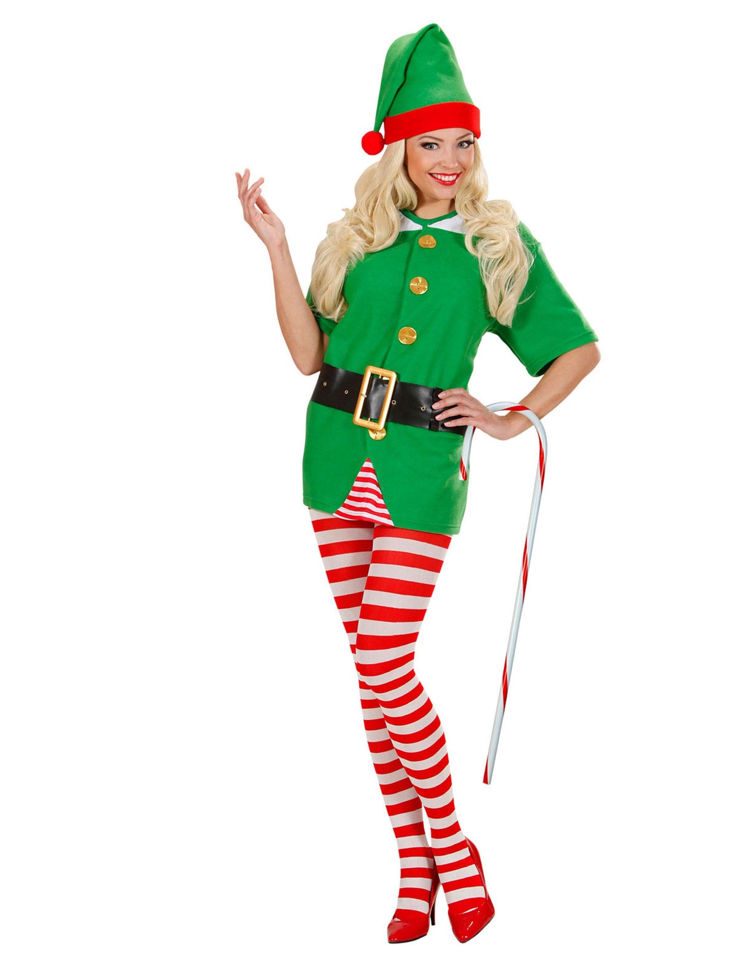 Prikaz bicolor sladkarijske palice za odrasle in otroke, rdeča in bela